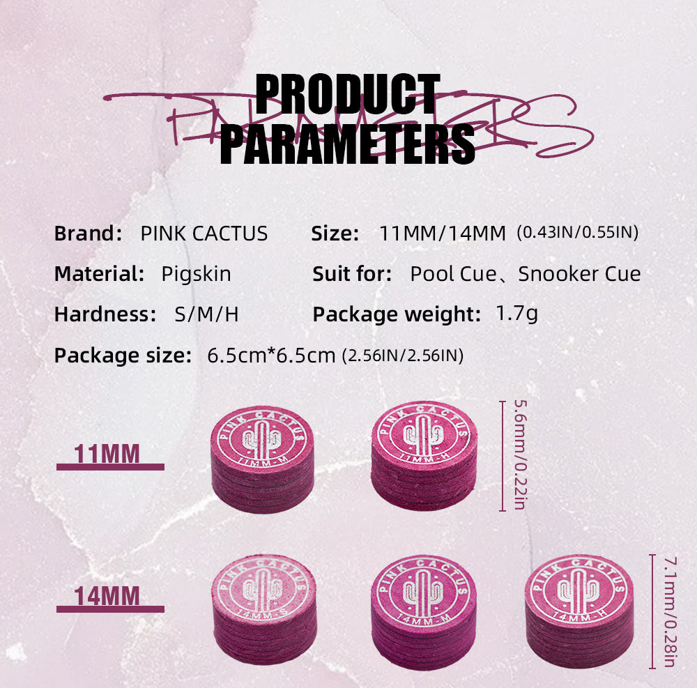 KONLLEN Pink Cactus Tip 11mm / 14mm