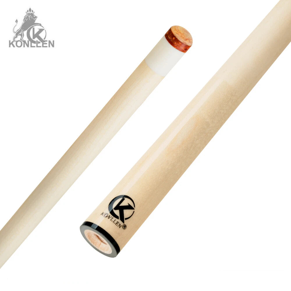 KONLLEN Maple Shaft for Radial Uniloc Joint 12.5mm with Black Collar and Silver Ring