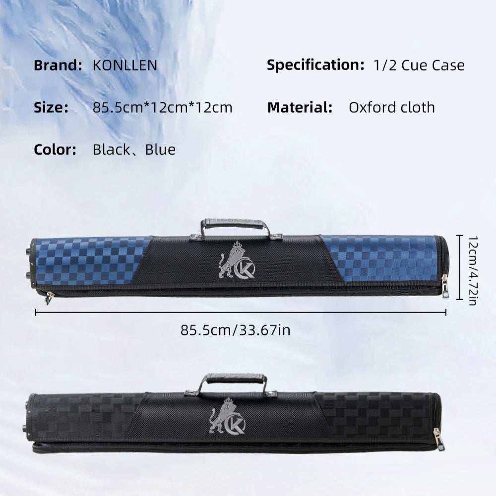 Konllen Oxford Cloth Semi - Round Hard Case - 2 Butts x 4 Shafts