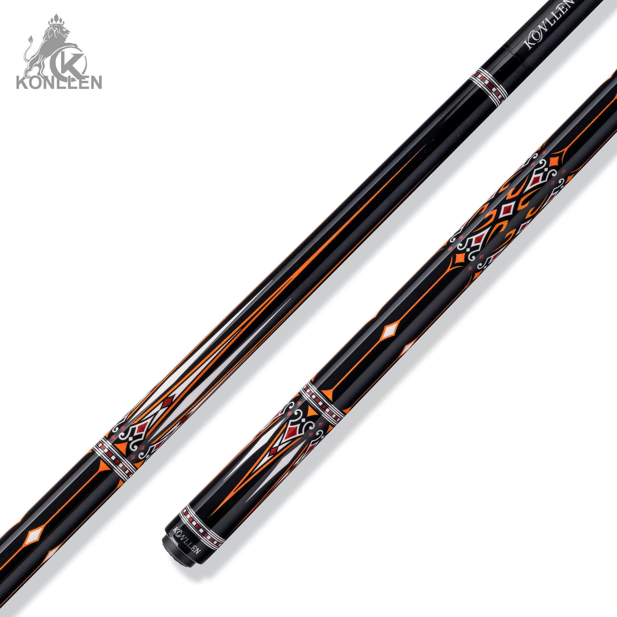 KONLLEN 2.0 Aureate Low Deflection Carbon Fiber Pool Cue with ProTaper Shaft