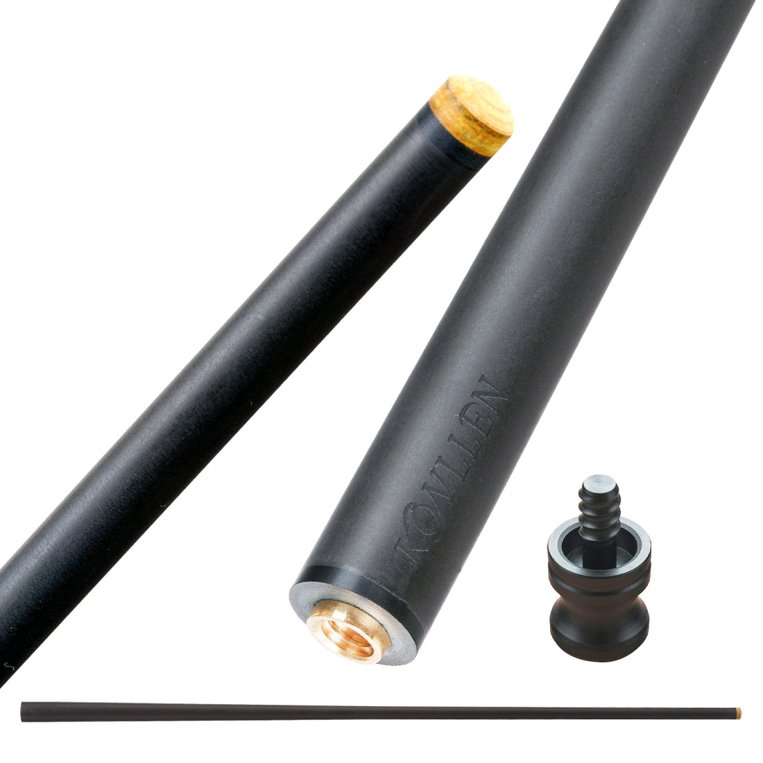 KONLLEN Carbon Fiber Shaft - Radial / Uniloc / 3/8*10 Pin - 10.5 / 11.5 / 12.5mm