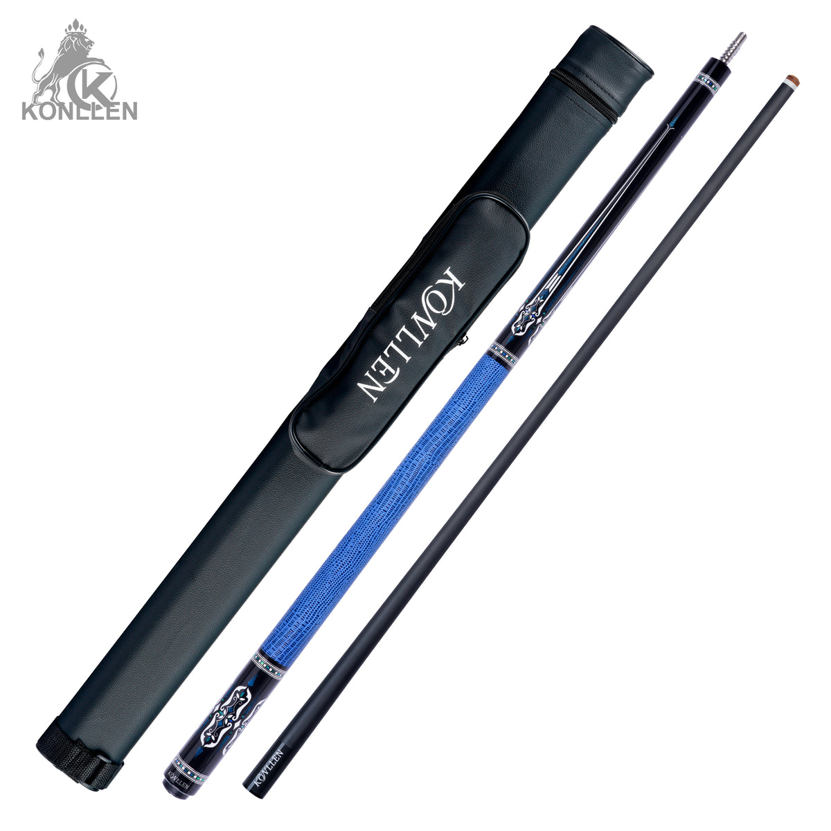 KONLLEN 2.0 Altus Low Deflection Carbon Fiber Pool Cue with ProTaper Shaft