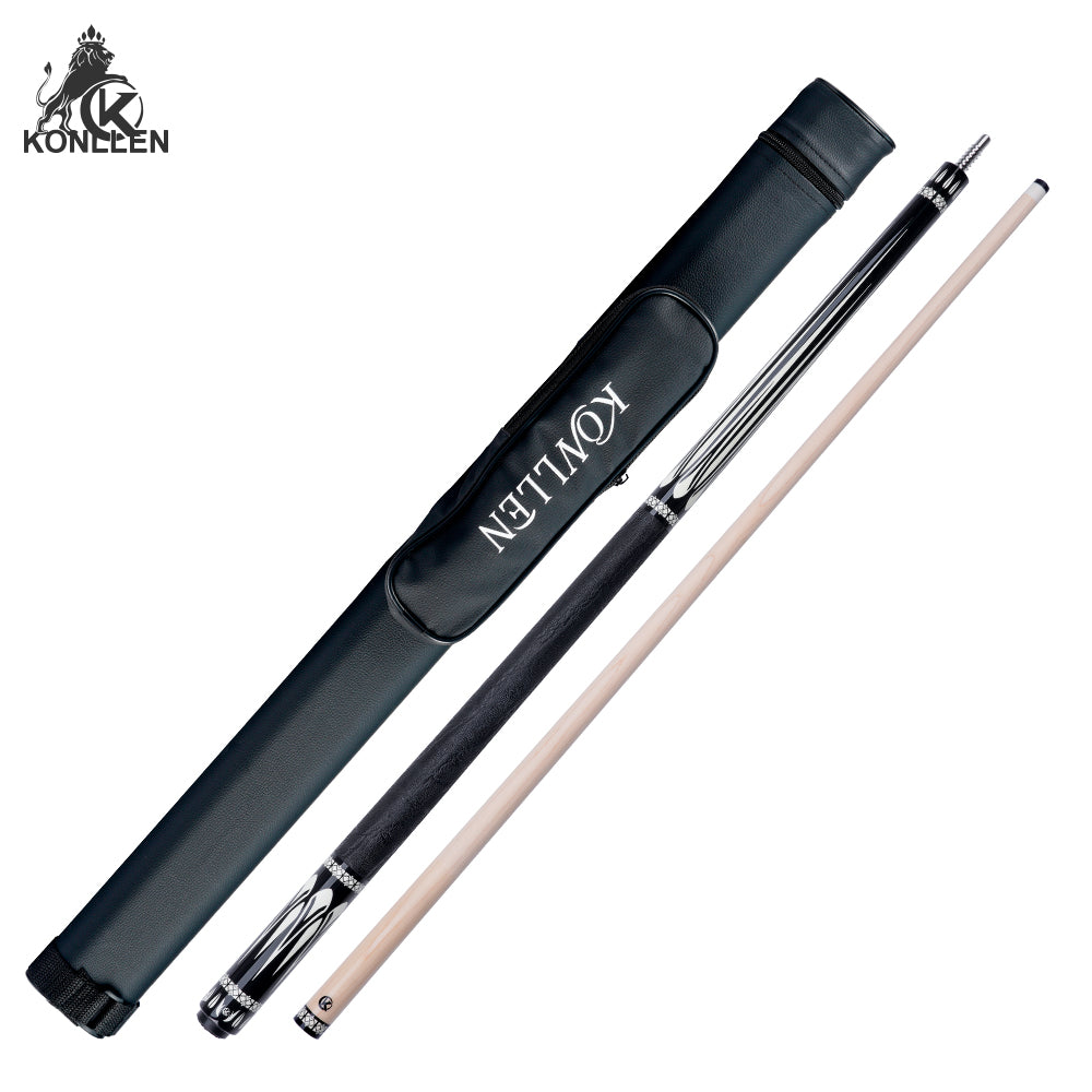 KONLLEN Voyage Low Deflection Maple Pool Cue - 12mm
