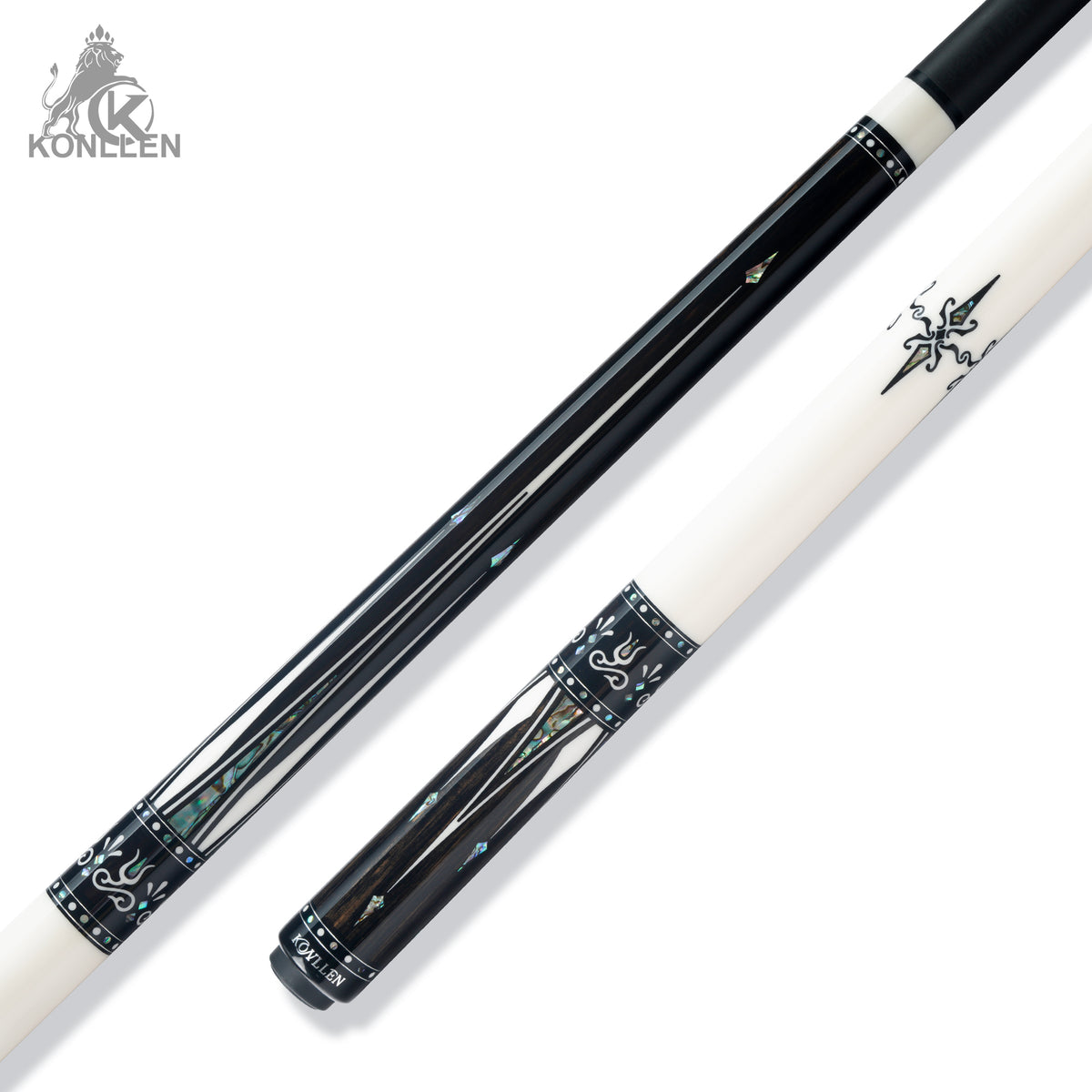 KONLLEN AK-01BF - Handmade Inlay -Carbon Shaft + Carbon Tube Inside Maple Shaft - 12.5mm