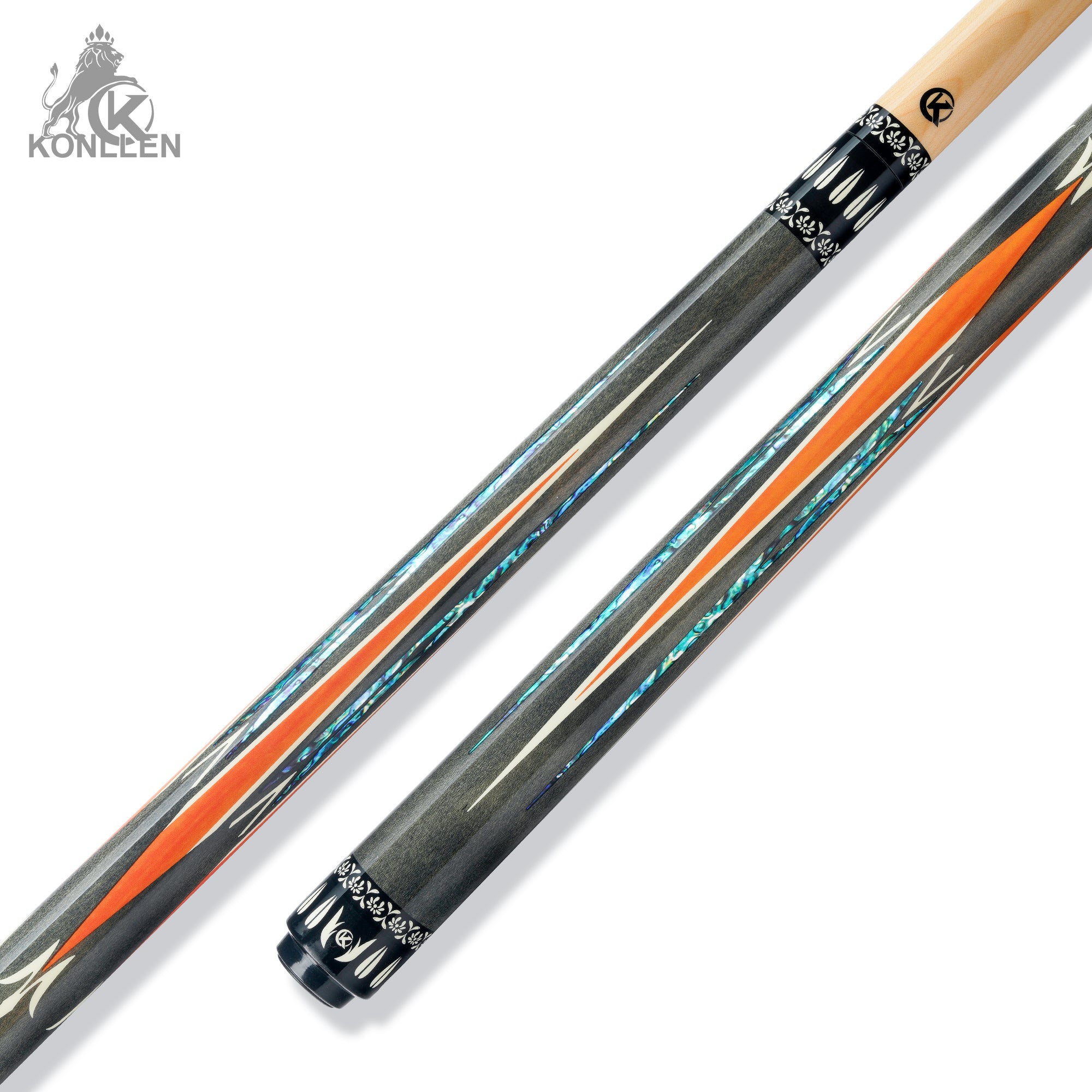 KONLLEN Lucent Low Deflection Maple Pool Cue - 12mm