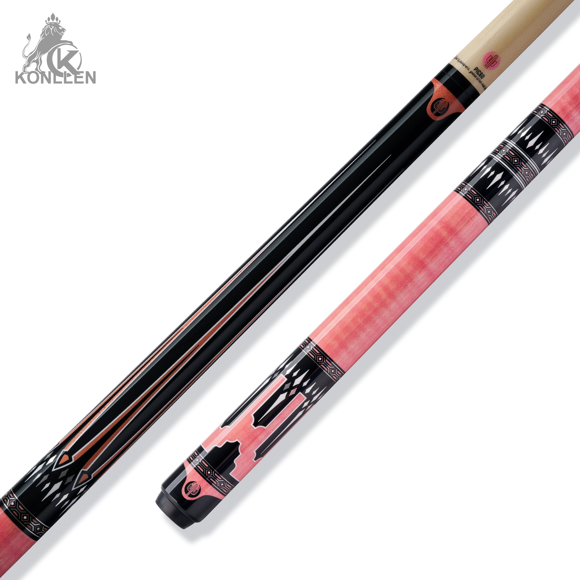 KONLLEN Florentia Low Deflection Maple Pool Cue - 12.5mm