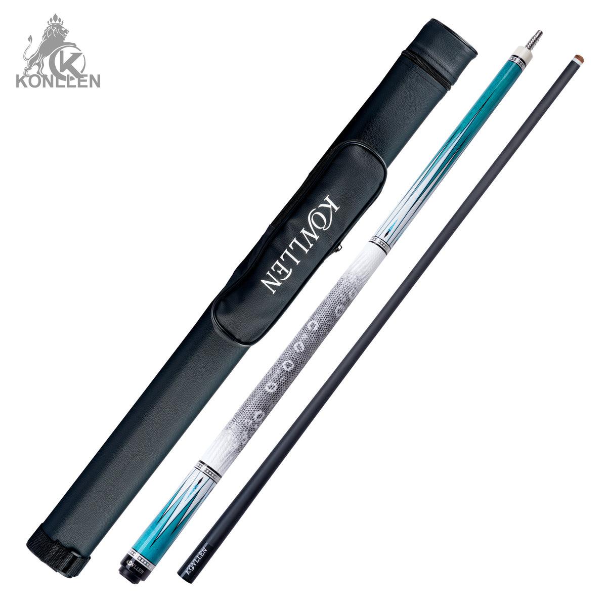 KONLLEN 2.0 Alba Low Deflection Carbon Fiber Pool Cue with ProTaper Shaft