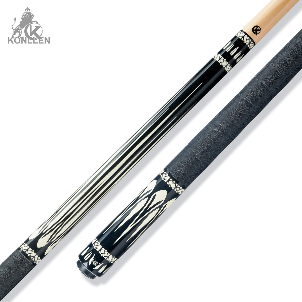 KONLLEN Voyage Low Deflection Maple Pool Cue - 12mm
