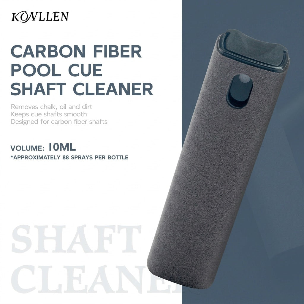 KONLLEN Carbon Fiber Pool Cue Shaft Cleaner Spray