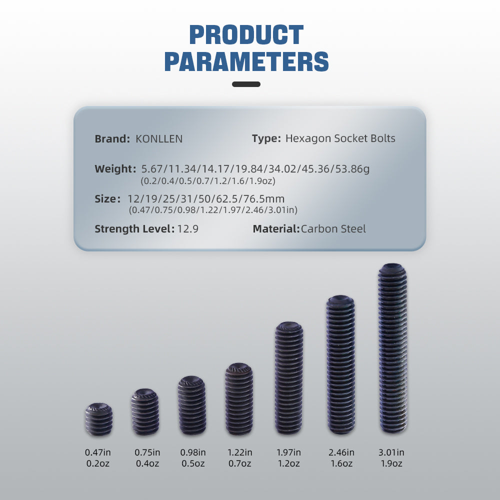KONLLEN Weight Bolts