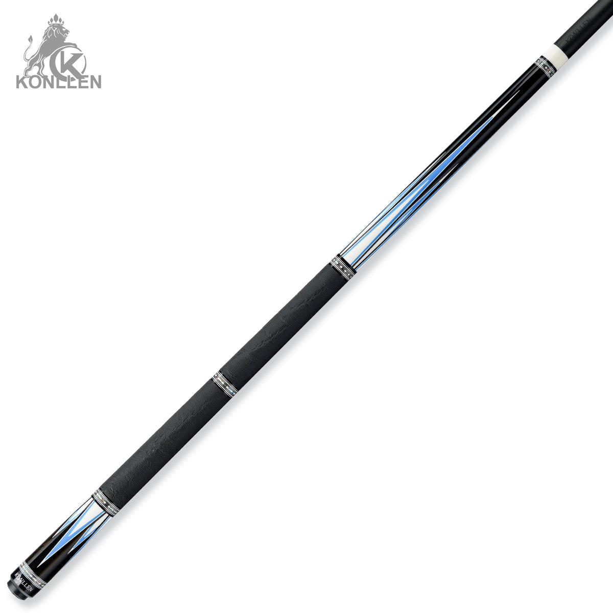 KONLLEN 2.0 Series AK75-001BF - Ebony Butt Sleeve With Abalone Ring and Zuma Inlay - 12.5mm