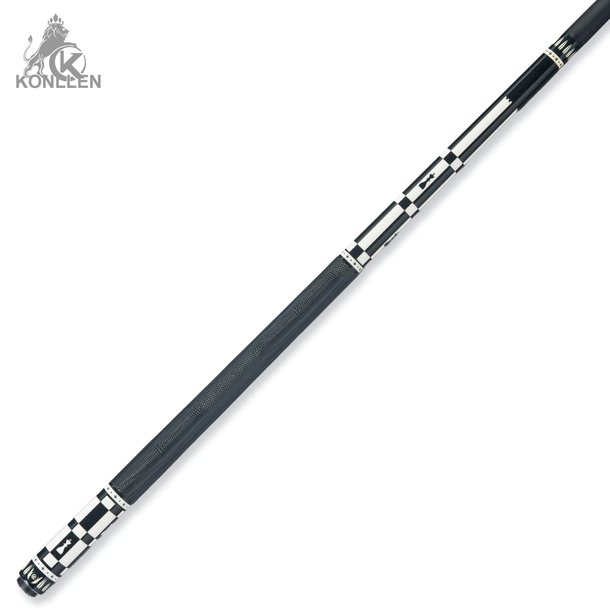 KONLLEN Regent Low Deflection Carbon Fiber Pool Cue with CFX ProTaper Shaft - 12.4mm
