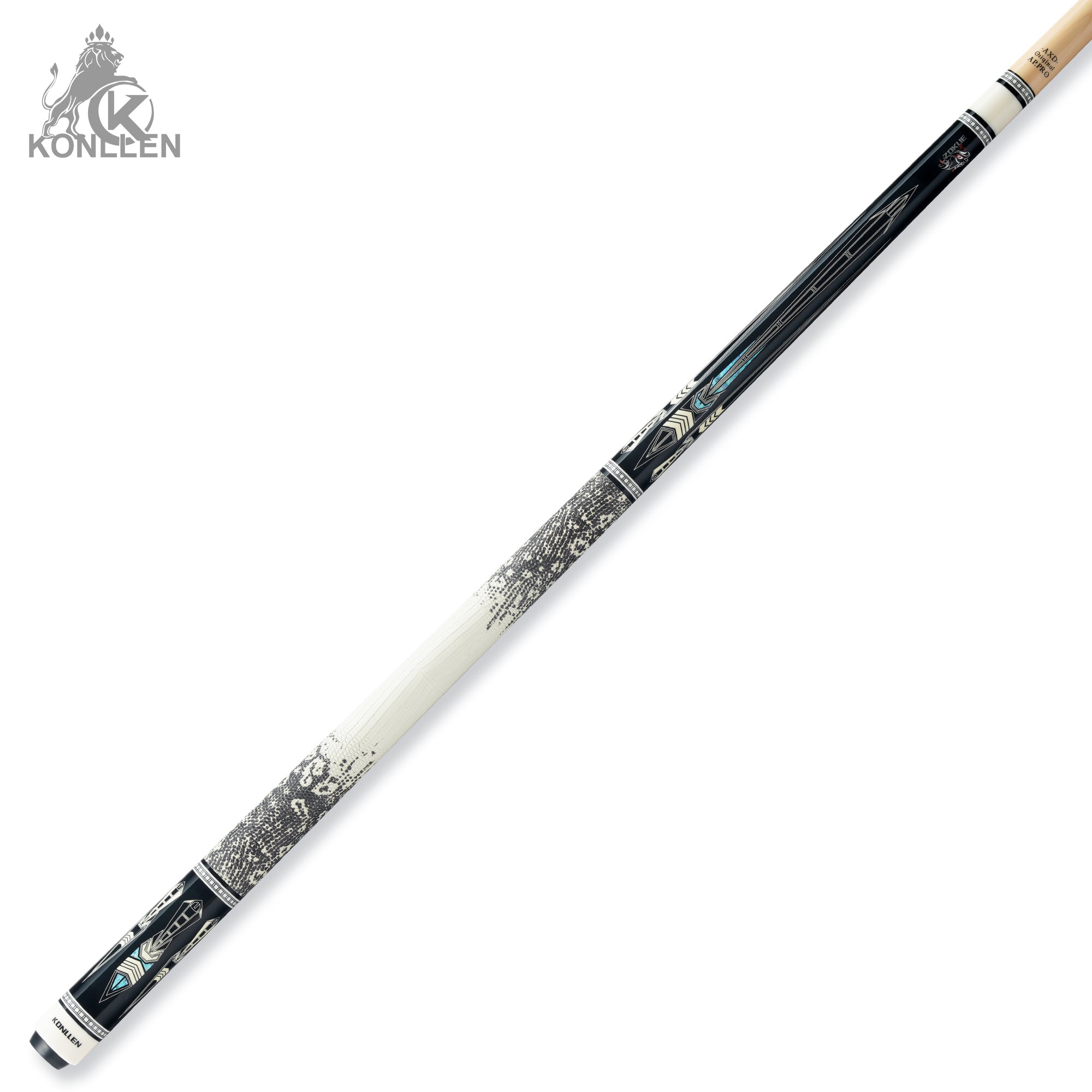KONLLEN Dragon-03 Maple Pool Cue - 10.5mm / 11.5mm / 12.2mm