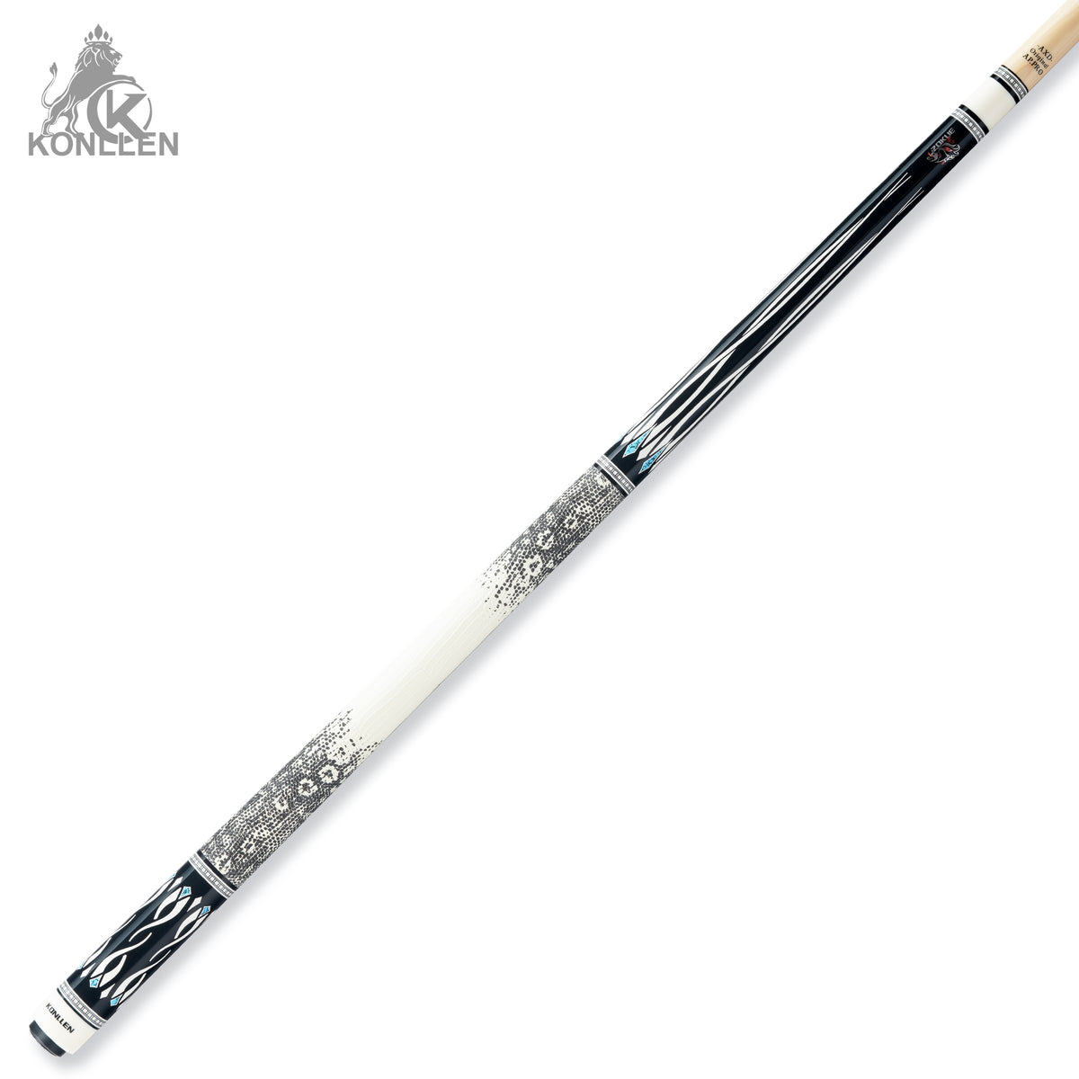 KONLLEN Dragon-02 Maple Pool Cue - 10.5mm / 11.5mm / 12.2mm