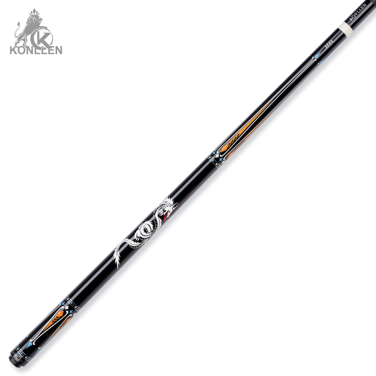 KONLLEN 2.0 AK-10YF Low Deflection Carbon Fiber Pool Cue with ProTaper Shaft