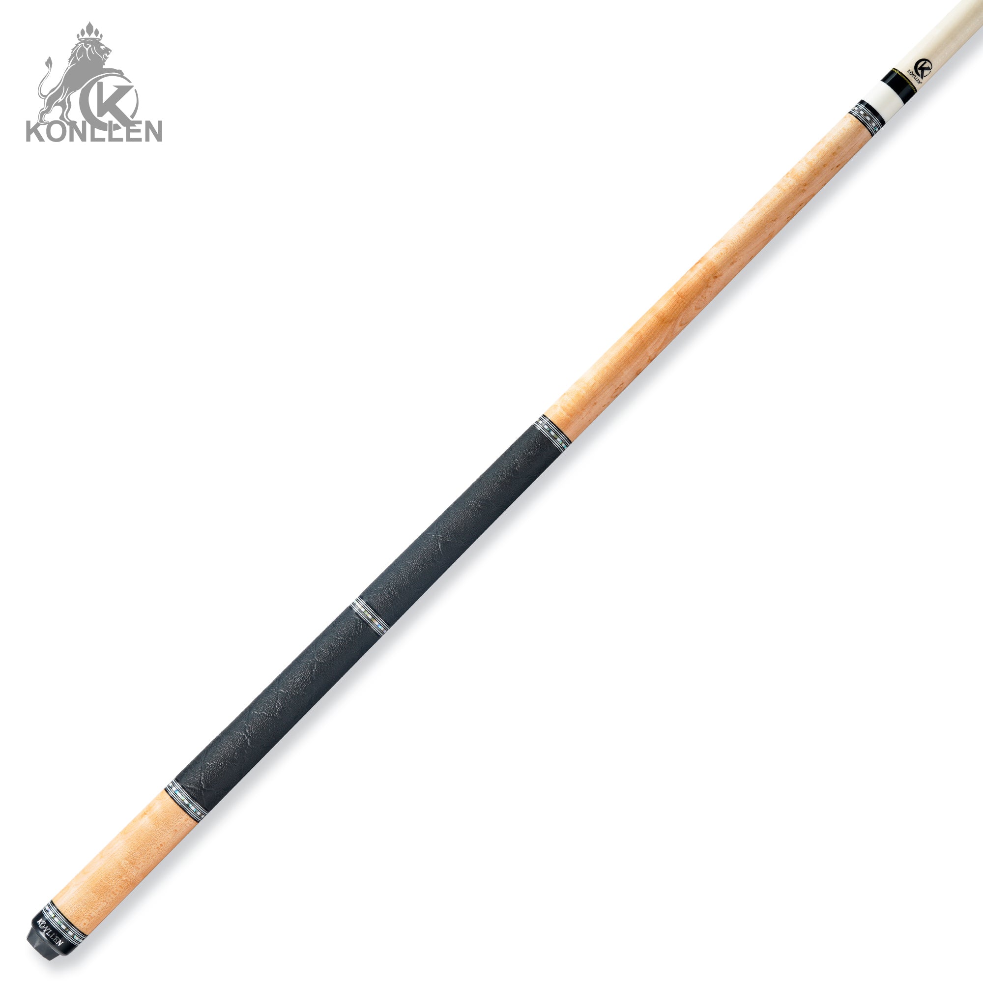 KONLLEN AXA-N1F Low Deflection Pool Cue Bird’s Eye Maple Handmade Inlay - 12.5mm