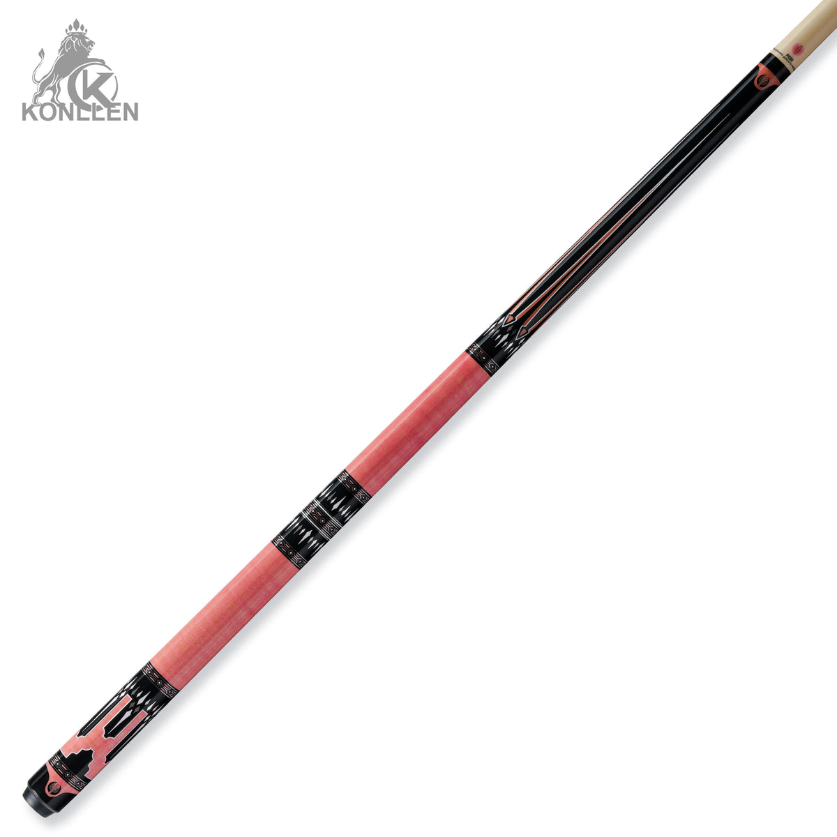 KONLLEN Florentia Low Deflection Maple Pool Cue - 12.5mm