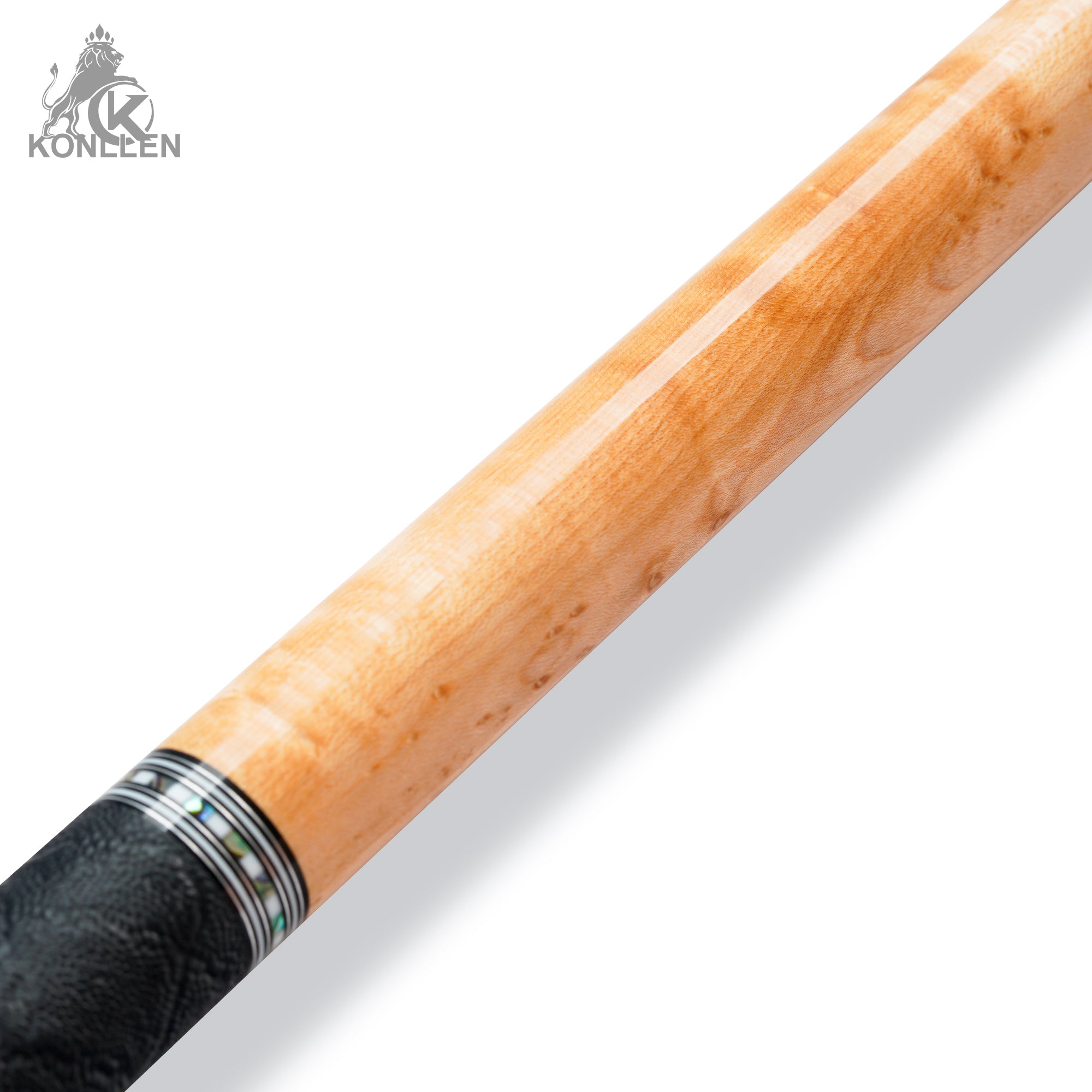 KONLLEN AXA-N1F Low Deflection Pool Cue Bird’s Eye Maple Handmade Inlay - 12.5mm