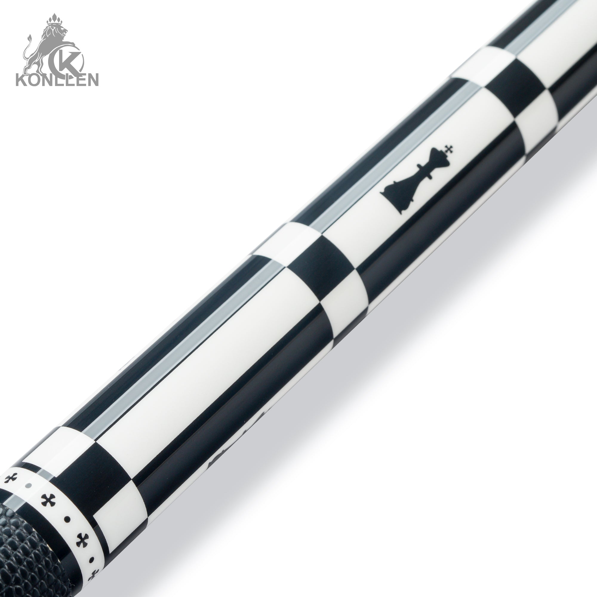 KONLLEN Regent Low Deflection Maple Pool Cue With 30cm Carbon Tube - 12mm
