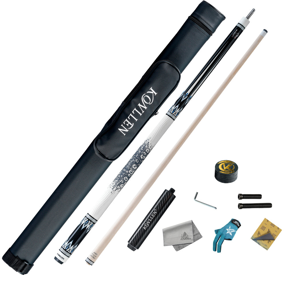 KONLLEN Dragon-02 Maple Pool Cue - 10.5mm / 11.5mm / 12.2mm