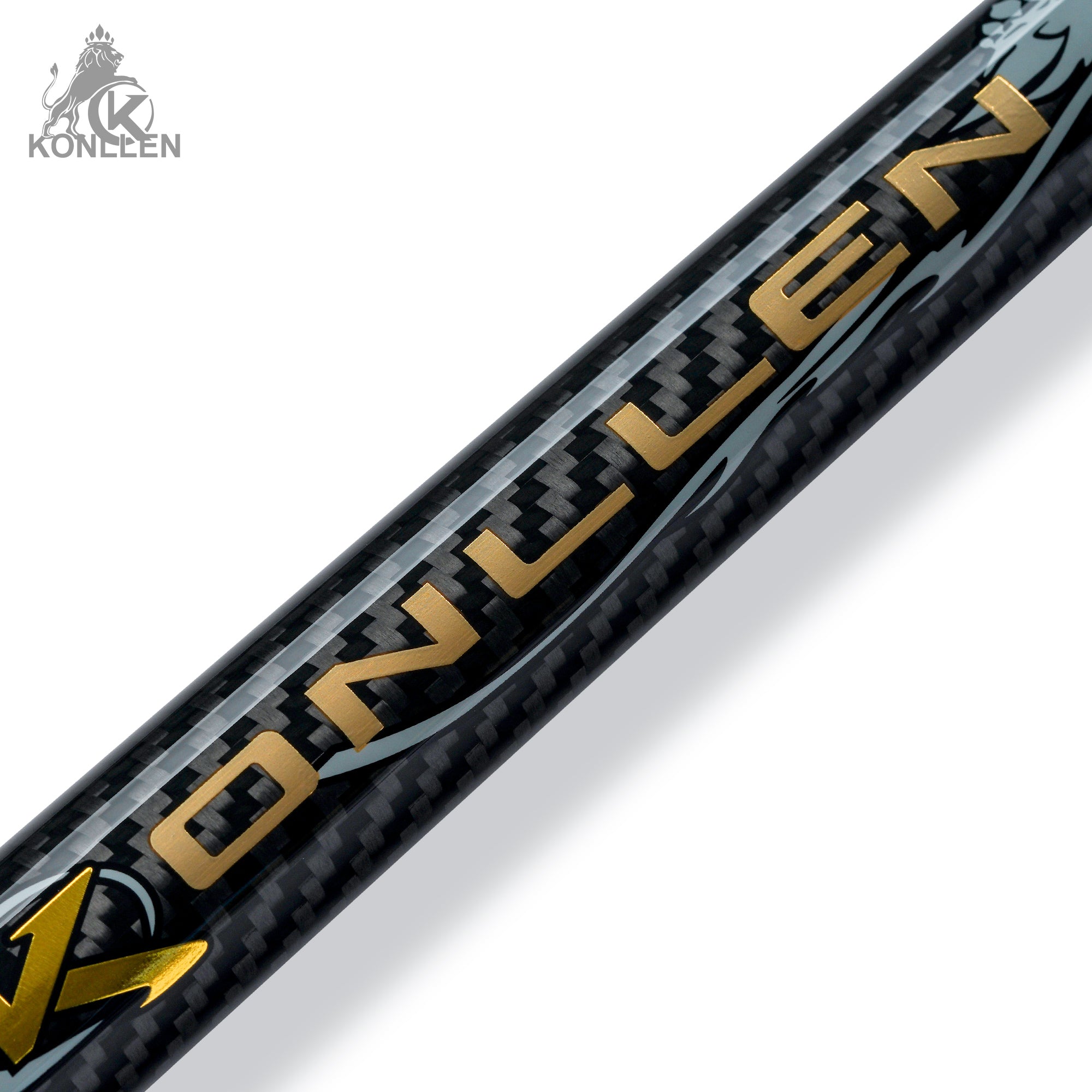 KONLLEN 2.0 AK-3K Low Deflection Carbon Fiber Pool Cue with ProTaper Shaft