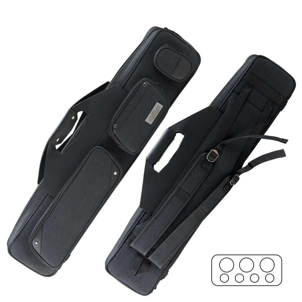 KONLLEN Oxford Cloth Soft Case - 3 Butts x 4 Shafts