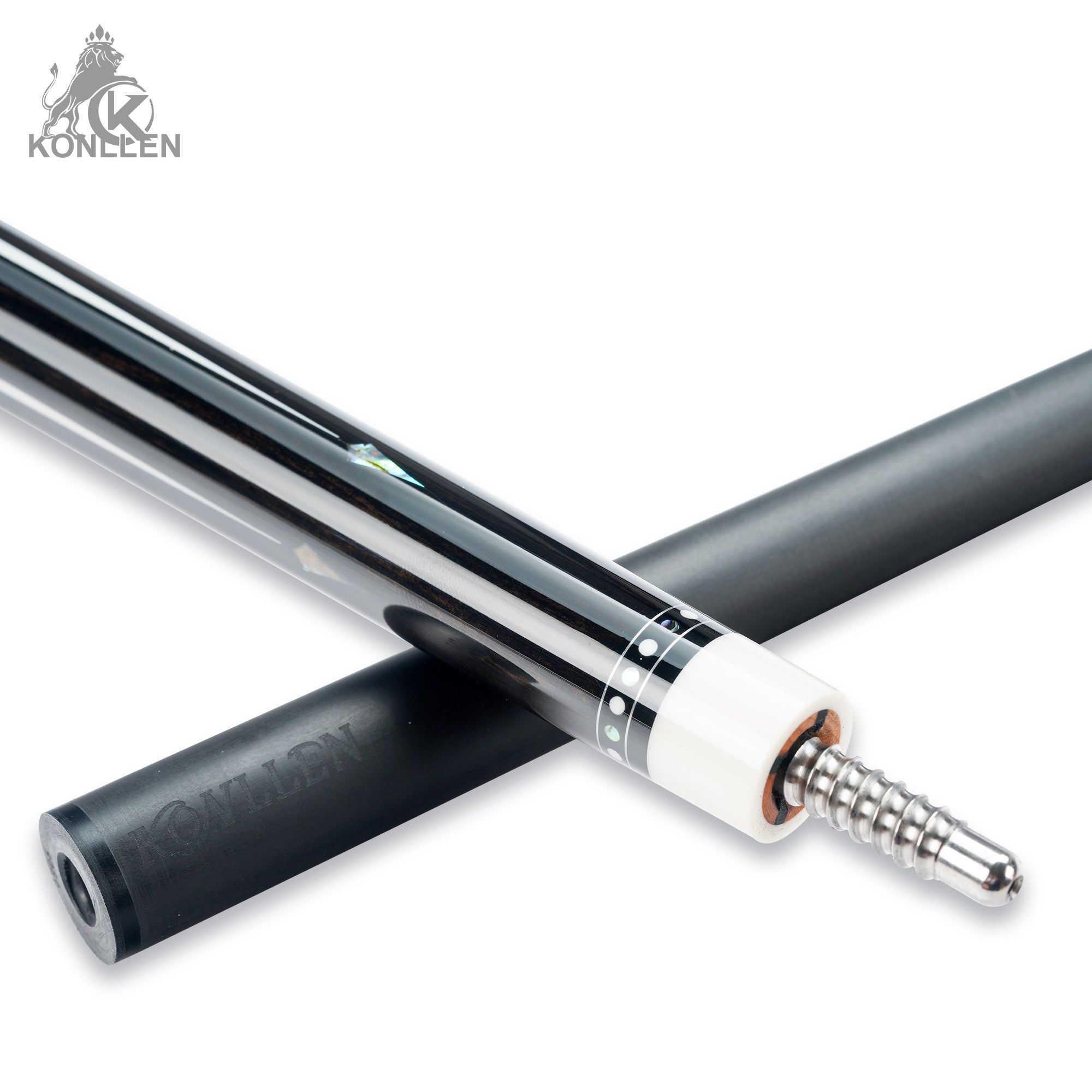 KONLLEN AK-01BF - Handmade Inlay -Carbon Shaft + Carbon Tube Inside Maple Shaft - 12.5mm