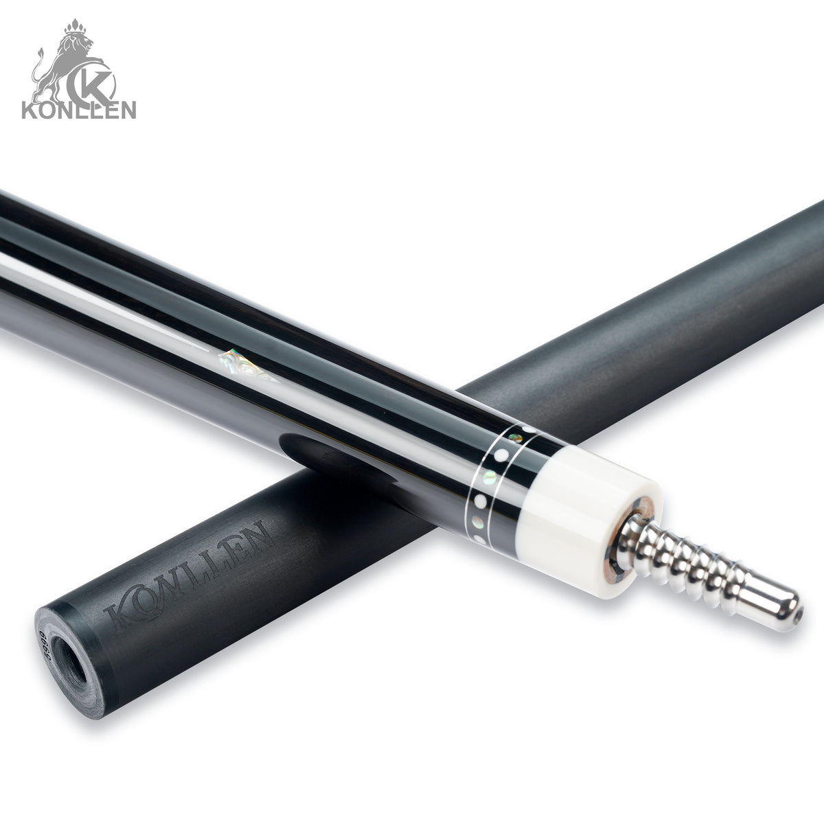 KONLLEN AK-01BF - Handmade Inlay -Carbon Shaft + Carbon Tube Inside Maple Shaft - 12.5mm