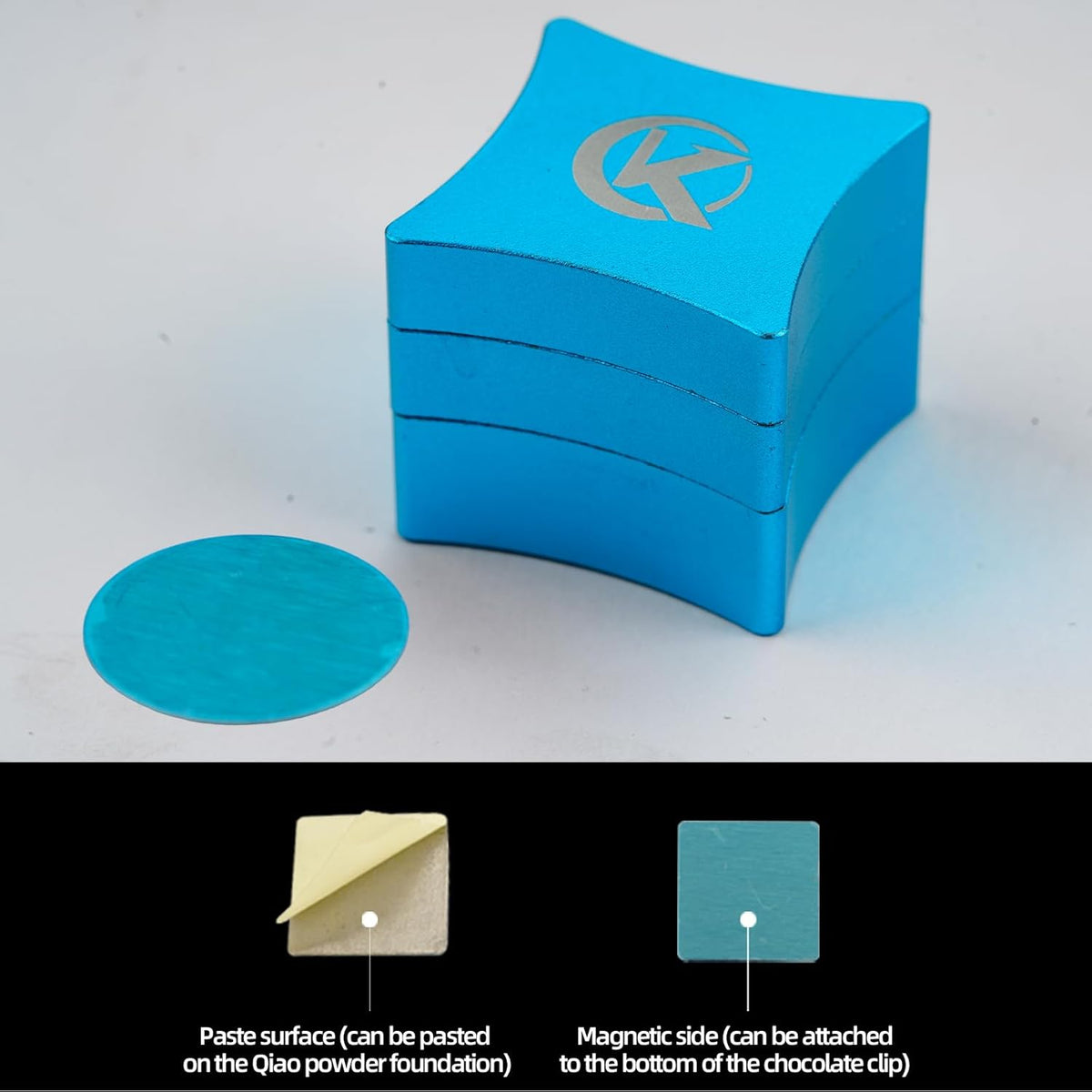 KONLLEN Chalk Holder Quadrilateral Blue