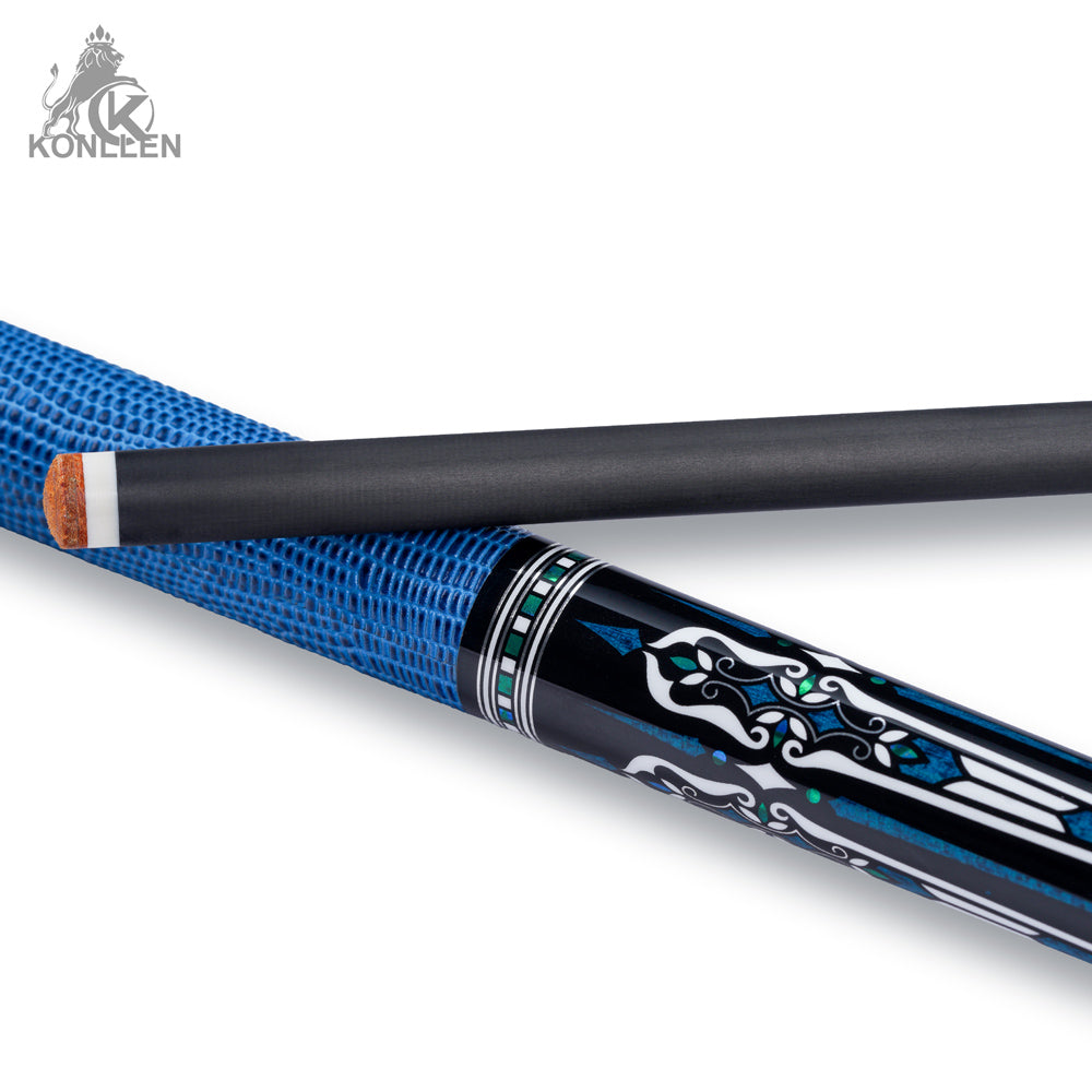 KONLLEN 2.0 Altus Low Deflection Carbon Fiber Pool Cue with ProTaper Shaft