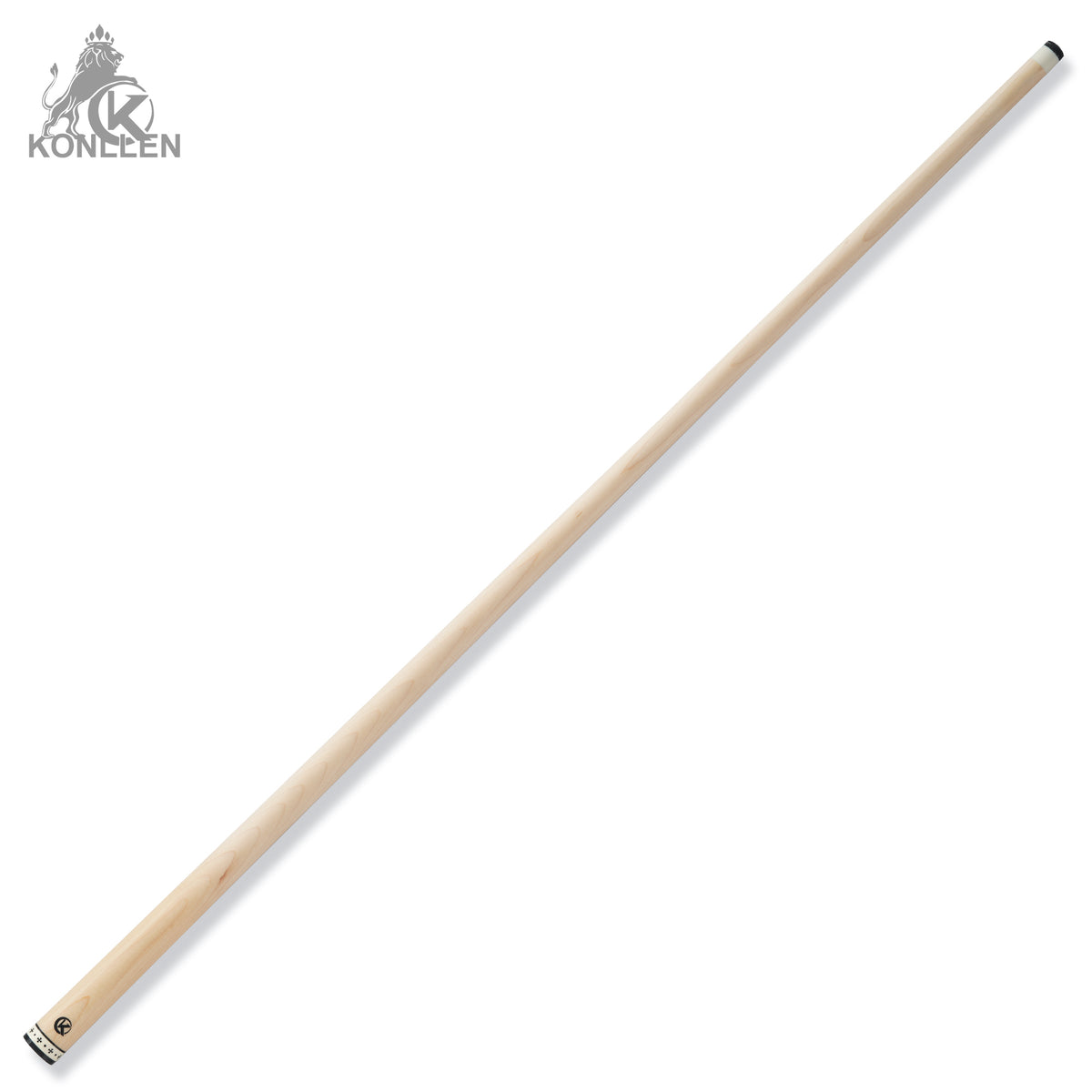 KONLLEN Regent Low Deflection Maple Pool Cue With 30cm Carbon Tube - 12mm