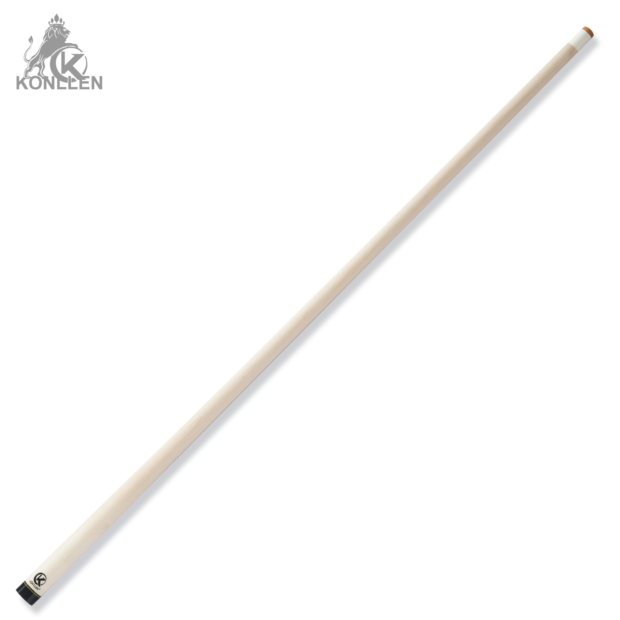 KONLLEN AXA-S2F Low Deflection Pool Cue Ghost Face Wood Handmade Inlay - 12.5mm