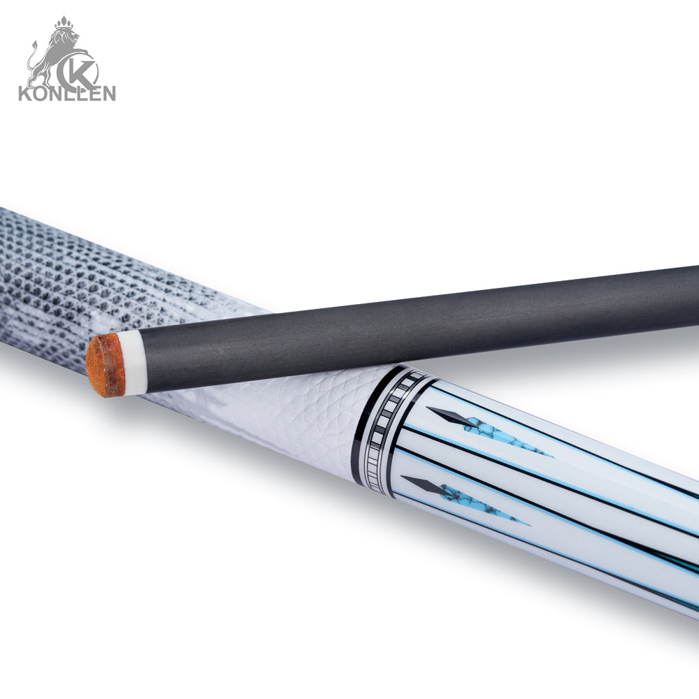 KONLLEN 2.0 Alba Low Deflection Carbon Fiber Pool Cue with ProTaper Shaft