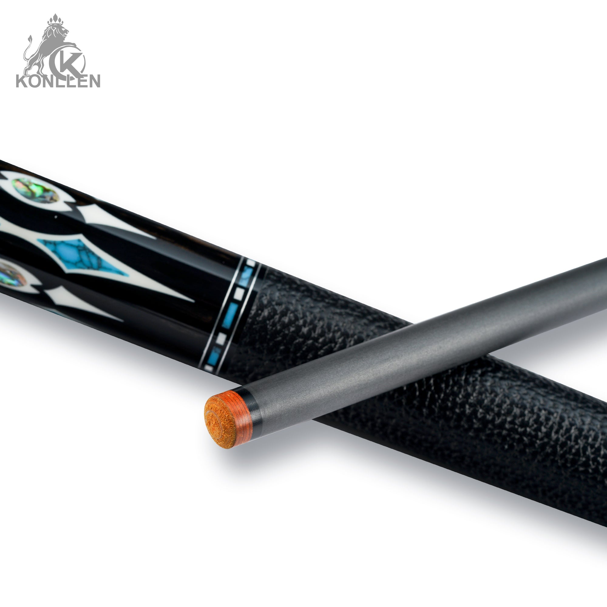 KONLLEN AK75-002F- Handmade Inlay -Carbon Shaft + Carbon Tube Inside Maple Shaft - 12.5mm
