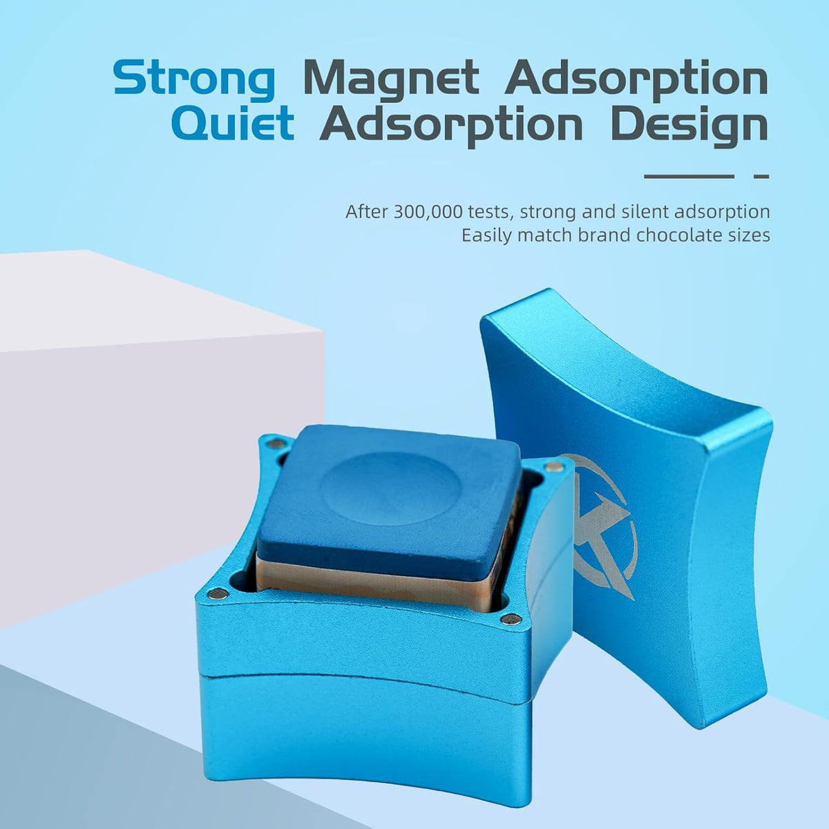 KONLLEN Chalk Holder Quadrilateral Blue