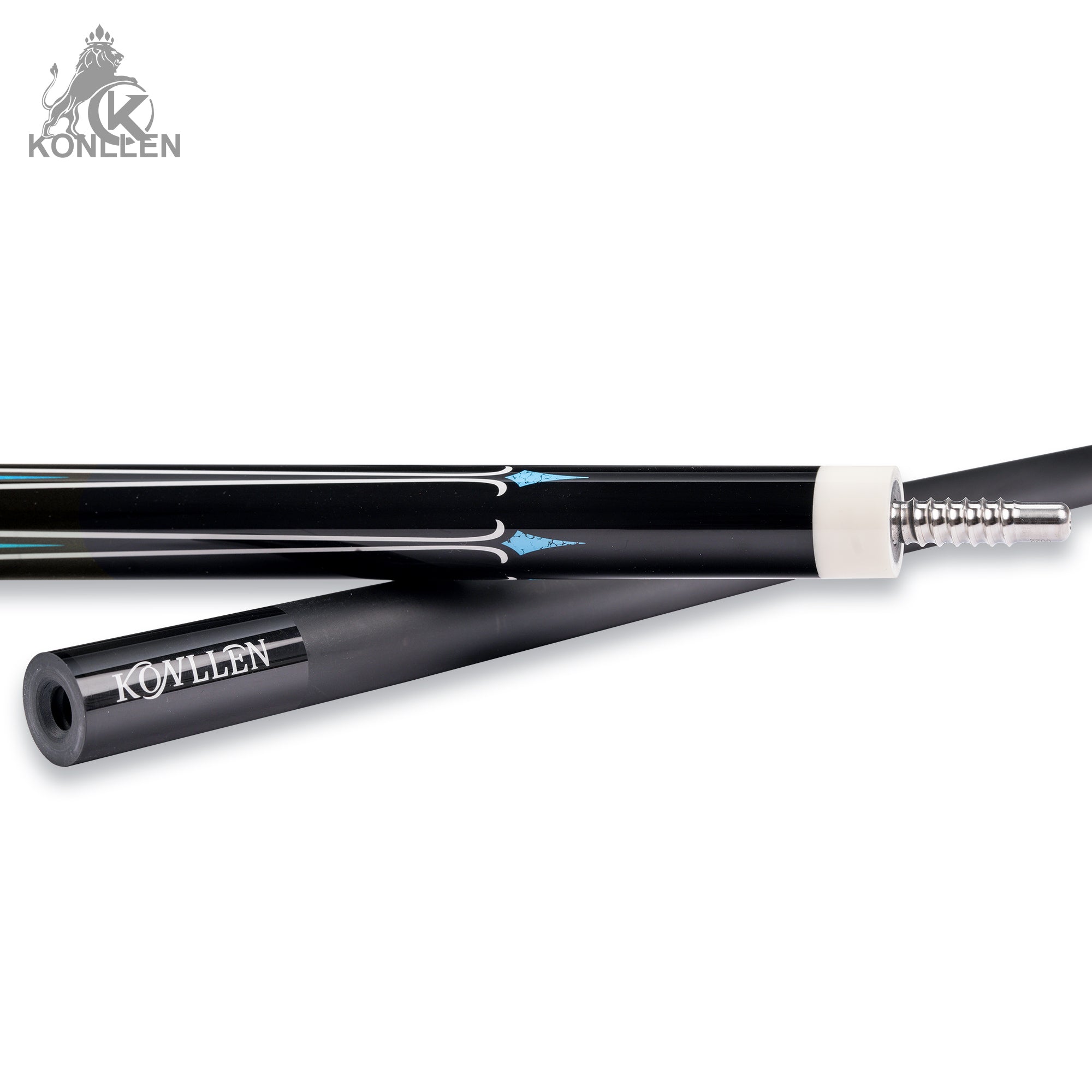 KONLLEN 2.0 AK-10BF Low Deflection Carbon Fiber Pool Cue with ProTaper Shaft
