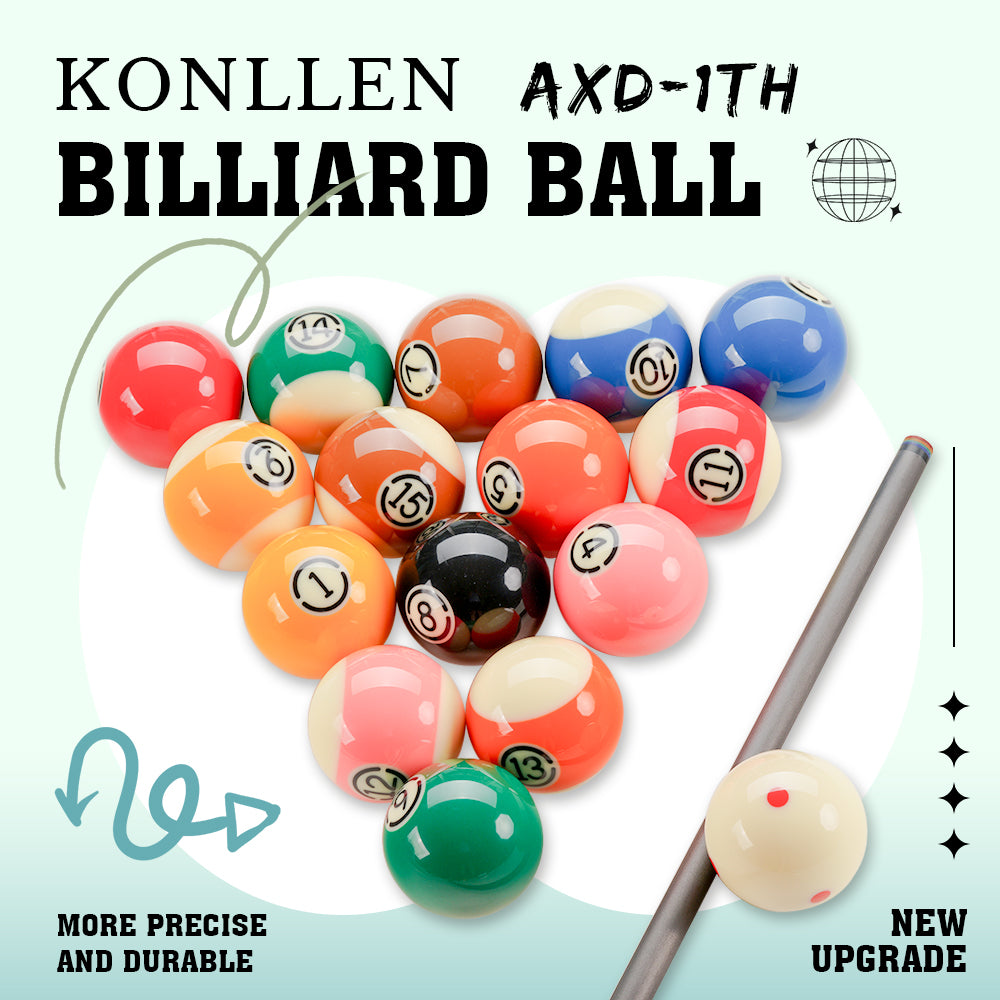 KONLLEN AXD-1TH Billiard Balls - 57.2mm
