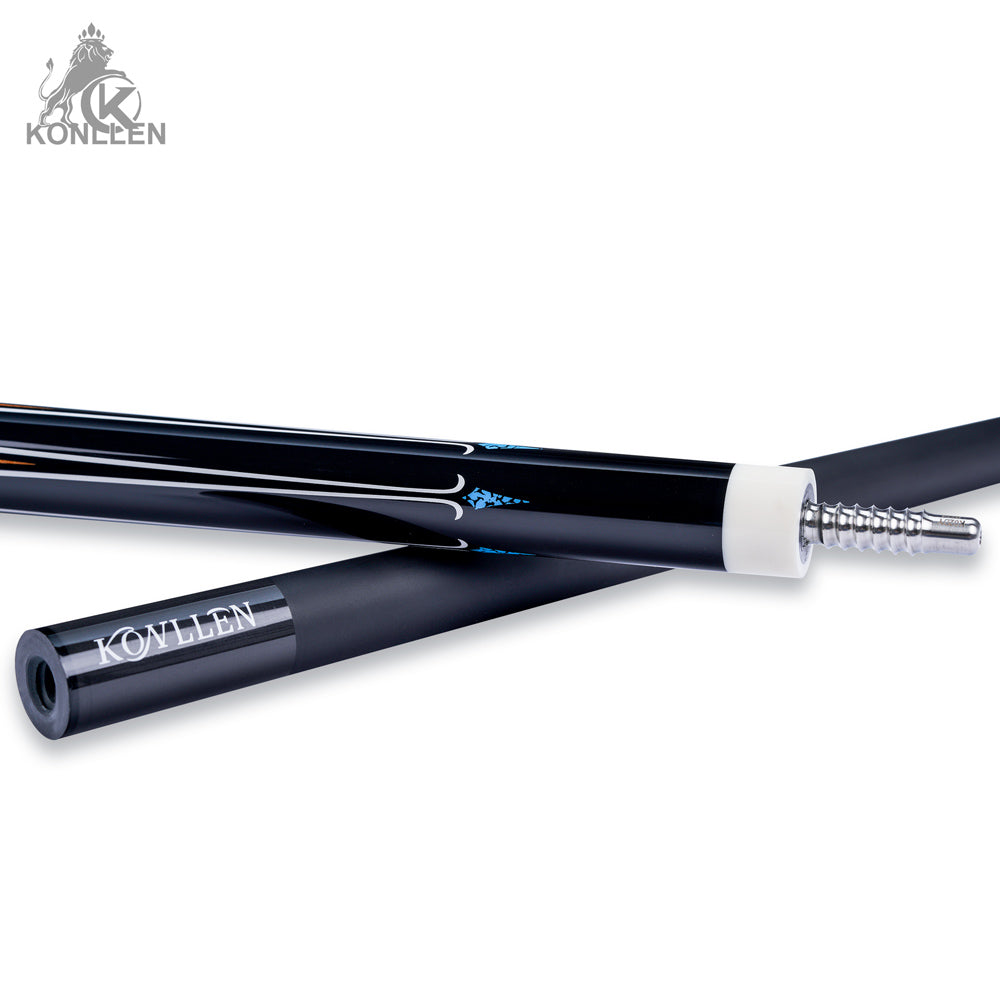KONLLEN 2.0 Lumen Low Deflection Carbon Fiber Pool Cue with ProTaper Shaft