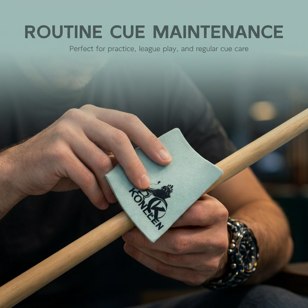 KONLLEN Pool Cue Shaft Cleaner & Burnisher – Maple Shaft Polishing