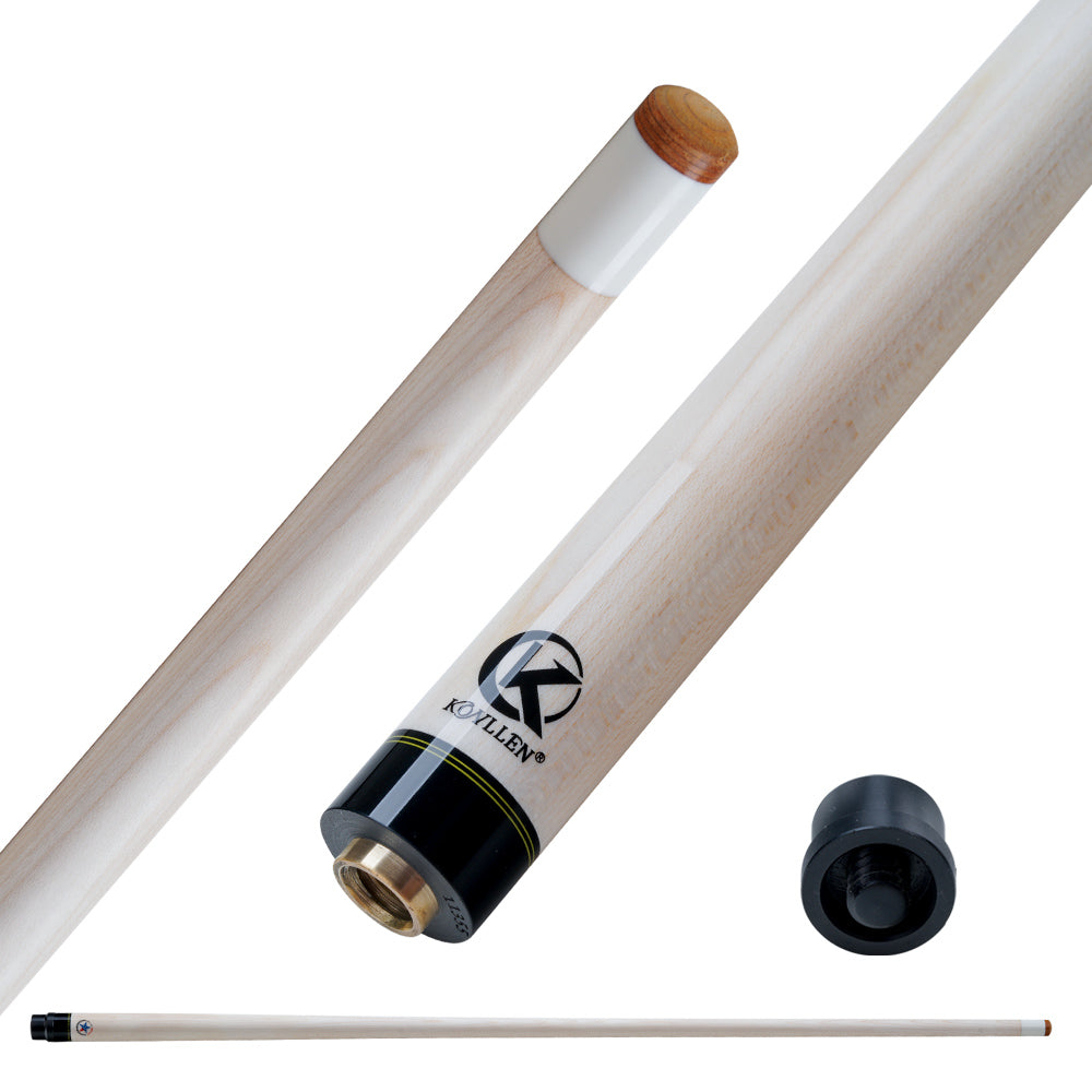 KONLLEN Maple Shaft for Radial Uniloc Joint 12.5mm with Black Collar and Carbon Tube