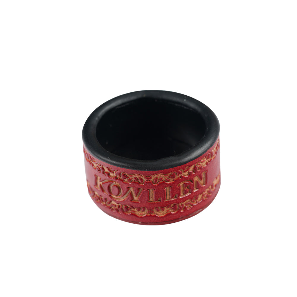 KONLLEN Single Square / Round Vegetable Tanned Leather Chalk Box