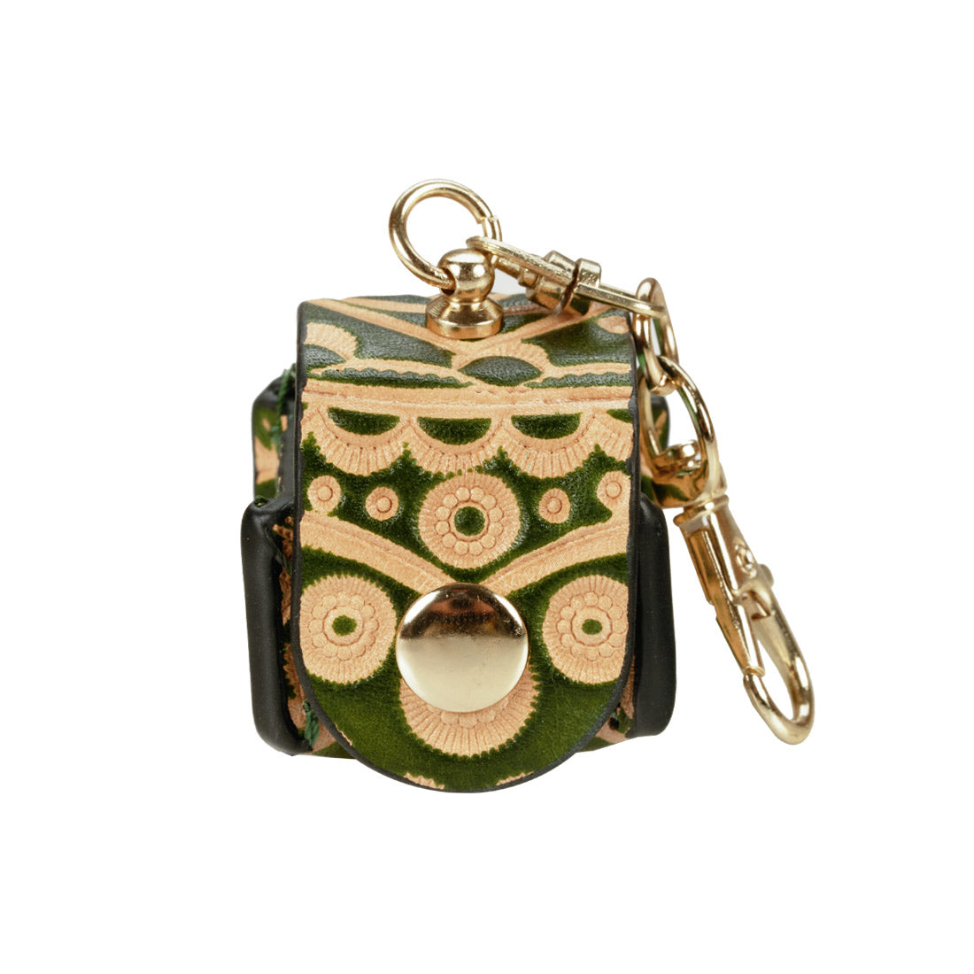 Konllen Leather Engraved Chalk Bag