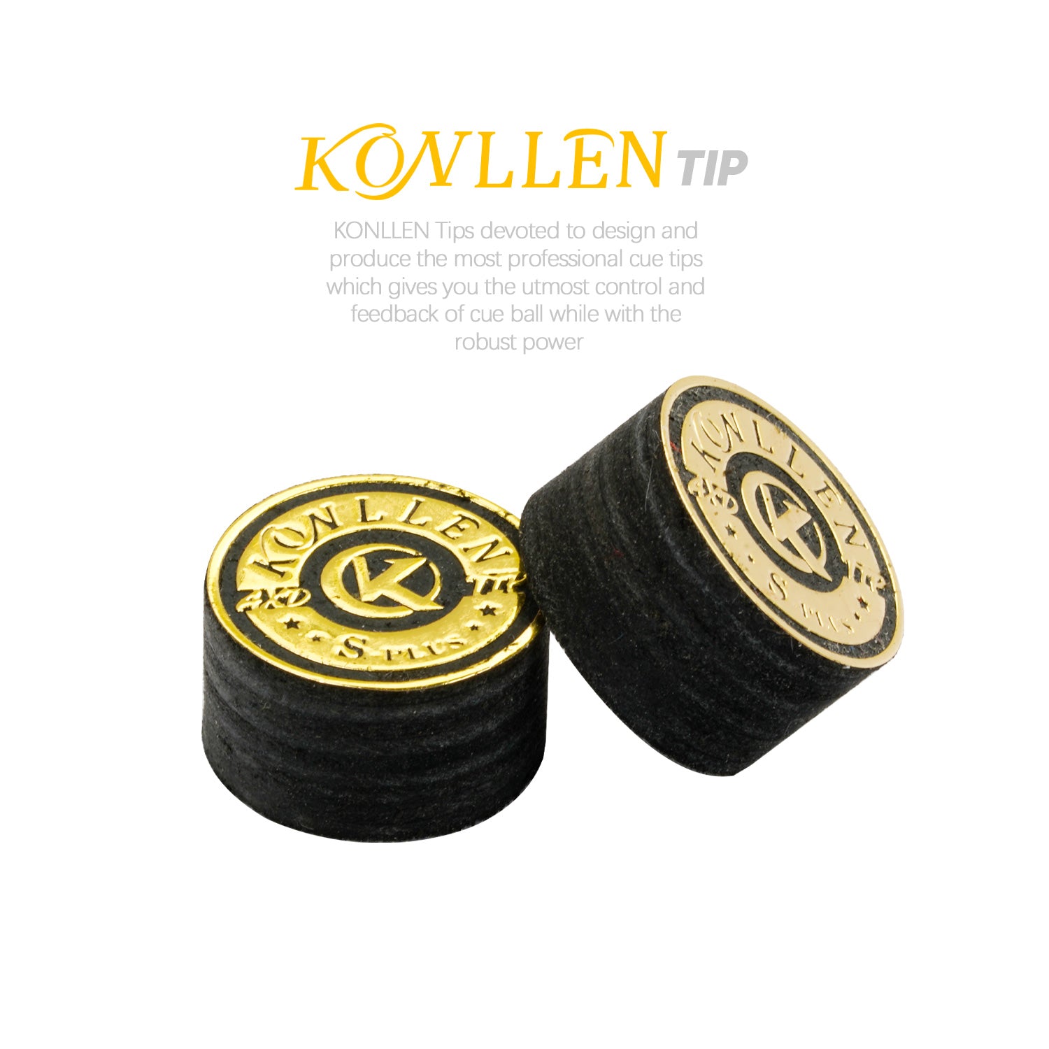 KONLLEN Gold Label 9 Layers Pool Cue Tip