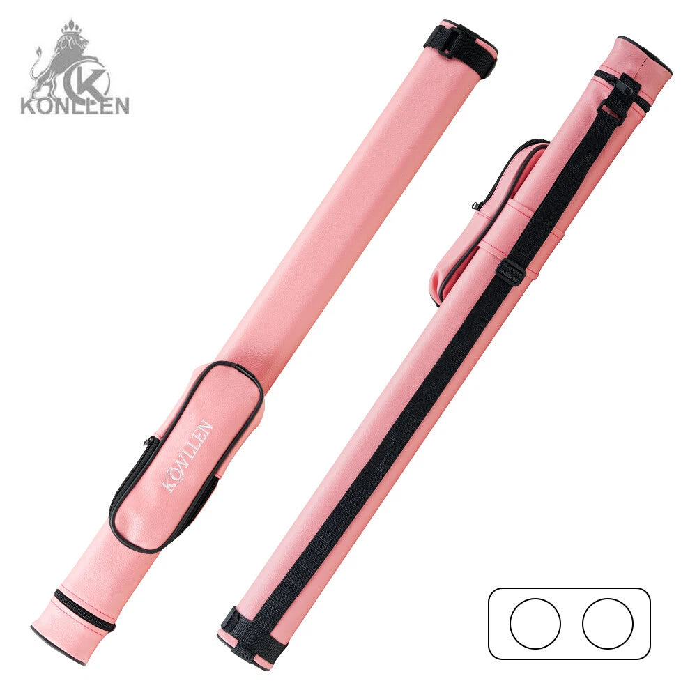 KONLLEN PU Pink Hard Case- 1 Butt x 1 Shaft