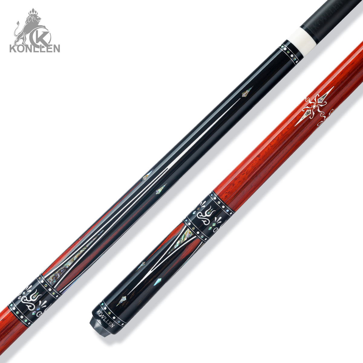 KONLLEN AK-01RF - Handmade Inlay -Carbon Shaft + Carbon Tube Inside Maple Shaft - 12.5mm