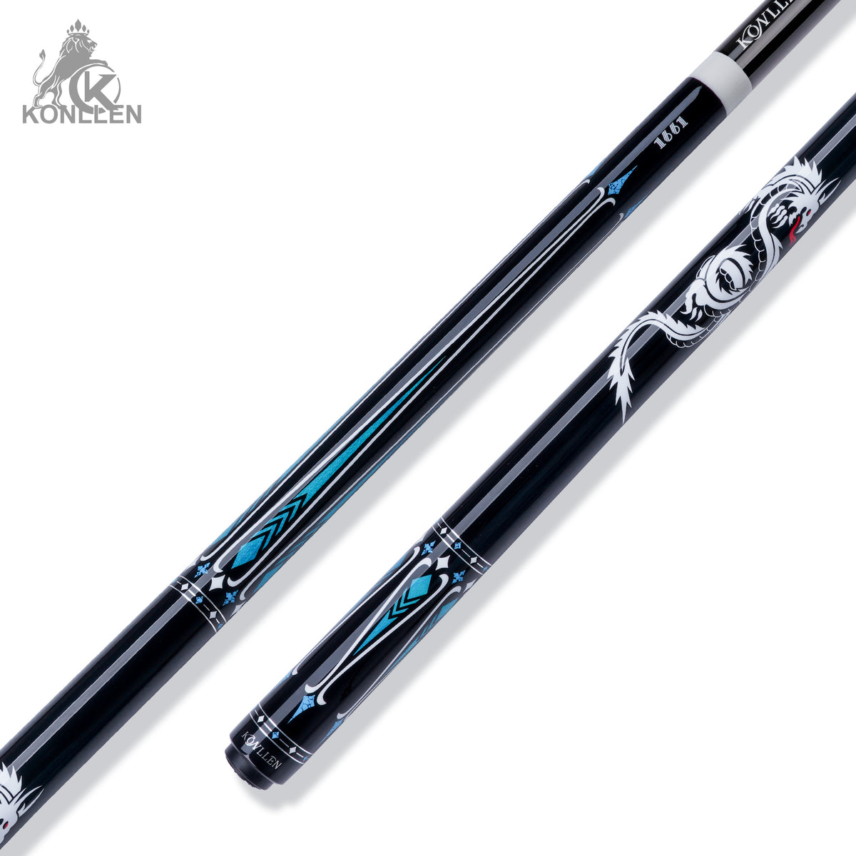 KONLLEN 2.0 AK-10BF Low Deflection Carbon Fiber Pool Cue with ProTaper Shaft
