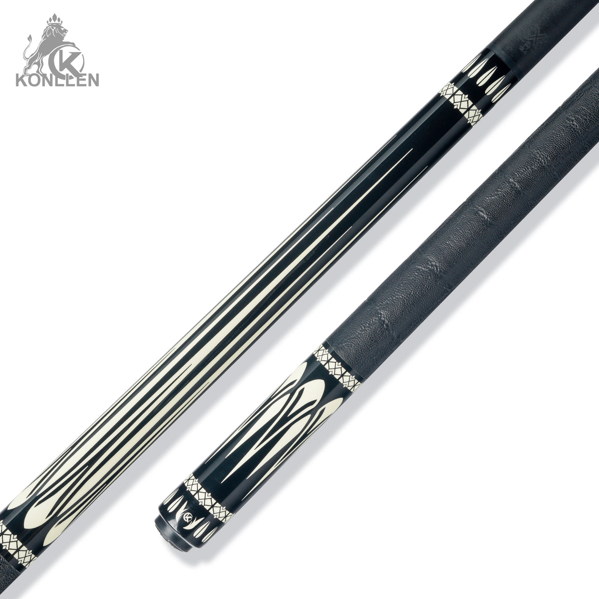 KONLLEN Voyage Low Deflection Carbon Fiber Pool Cue with CFX ProTaper Shaft - 12.4mm