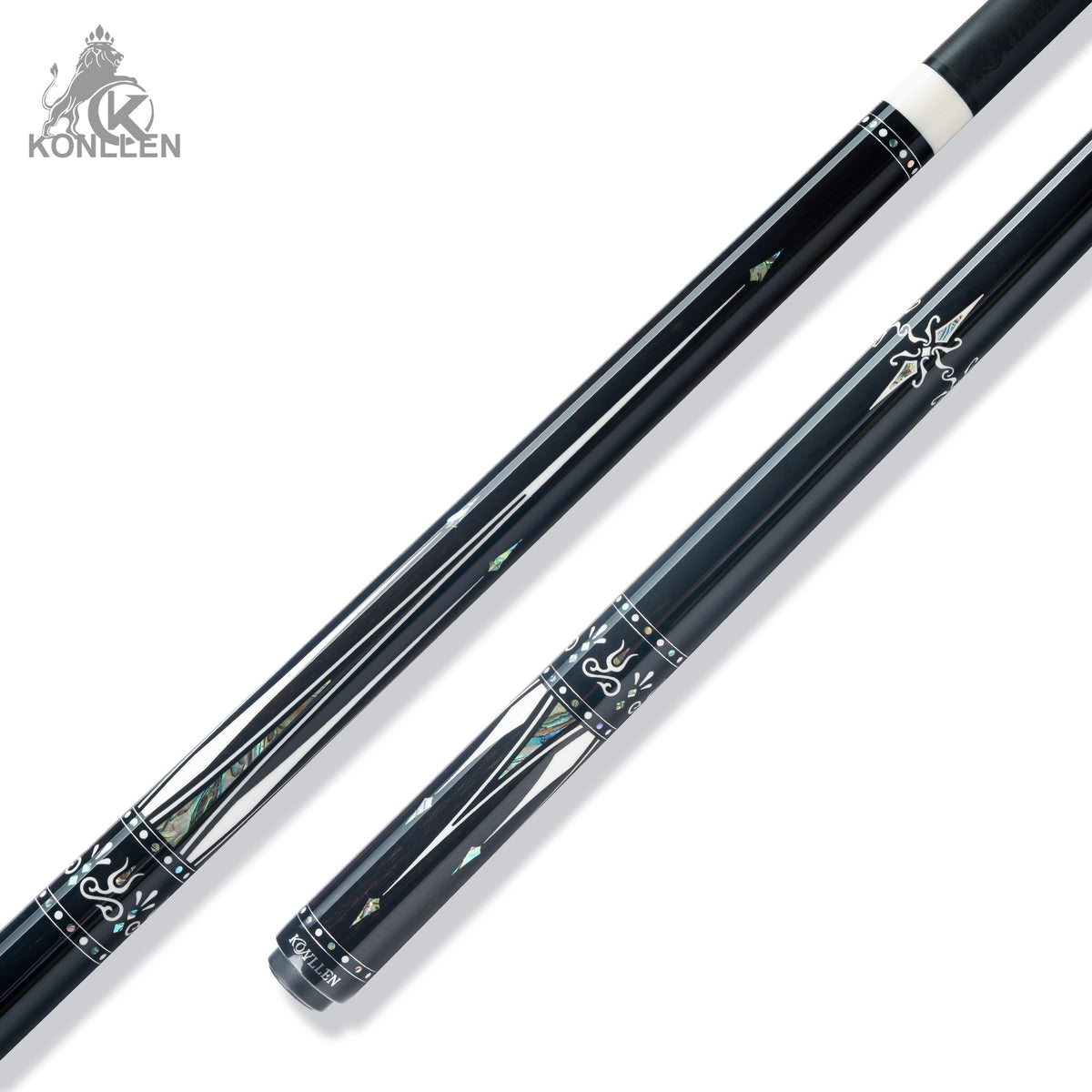 KONLLEN AK-01BF - Handmade Inlay -Carbon Shaft + Carbon Tube Inside Maple Shaft - 12.5mm