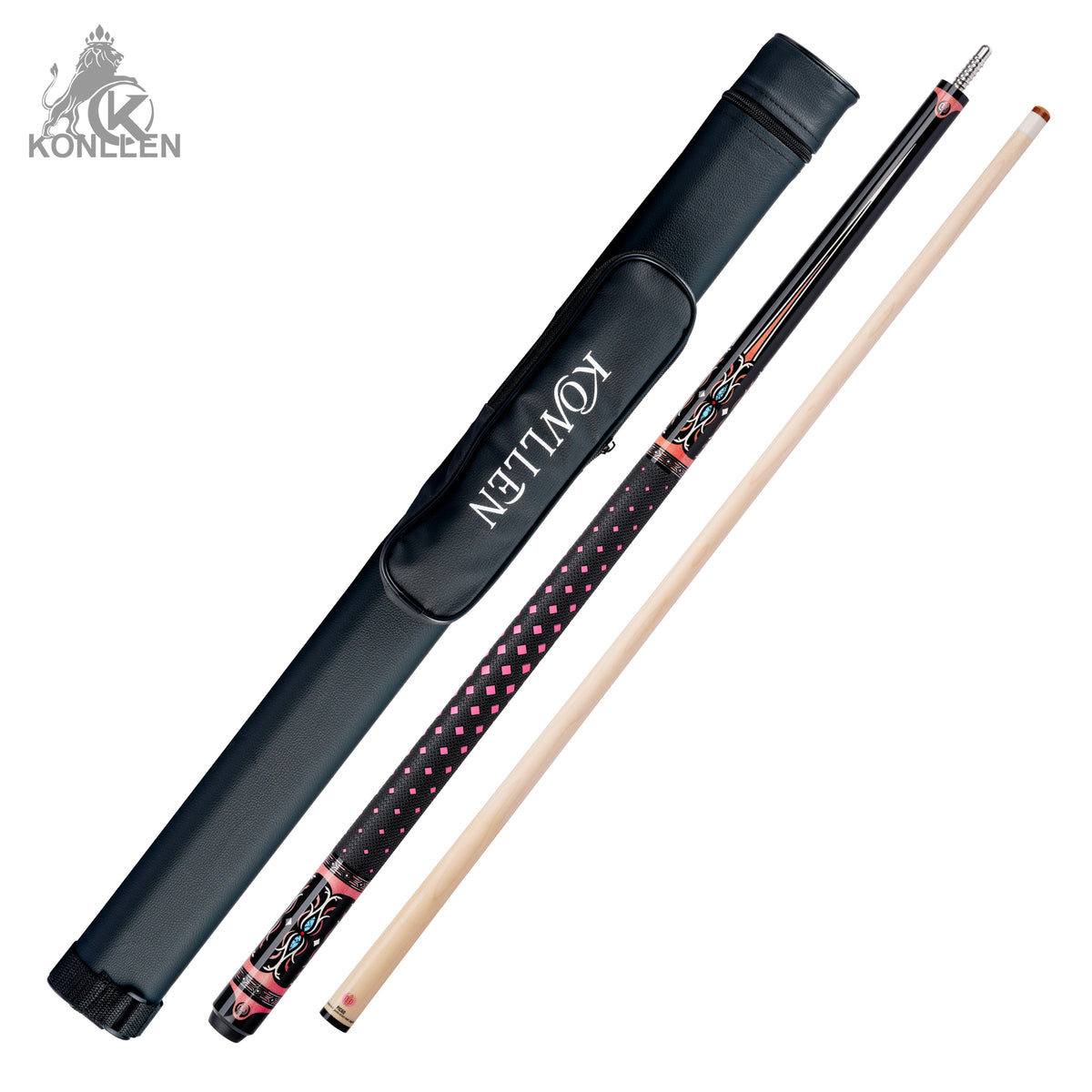 KONLLEN Lilia Low Deflection Maple Pool Cue - 12.5mm