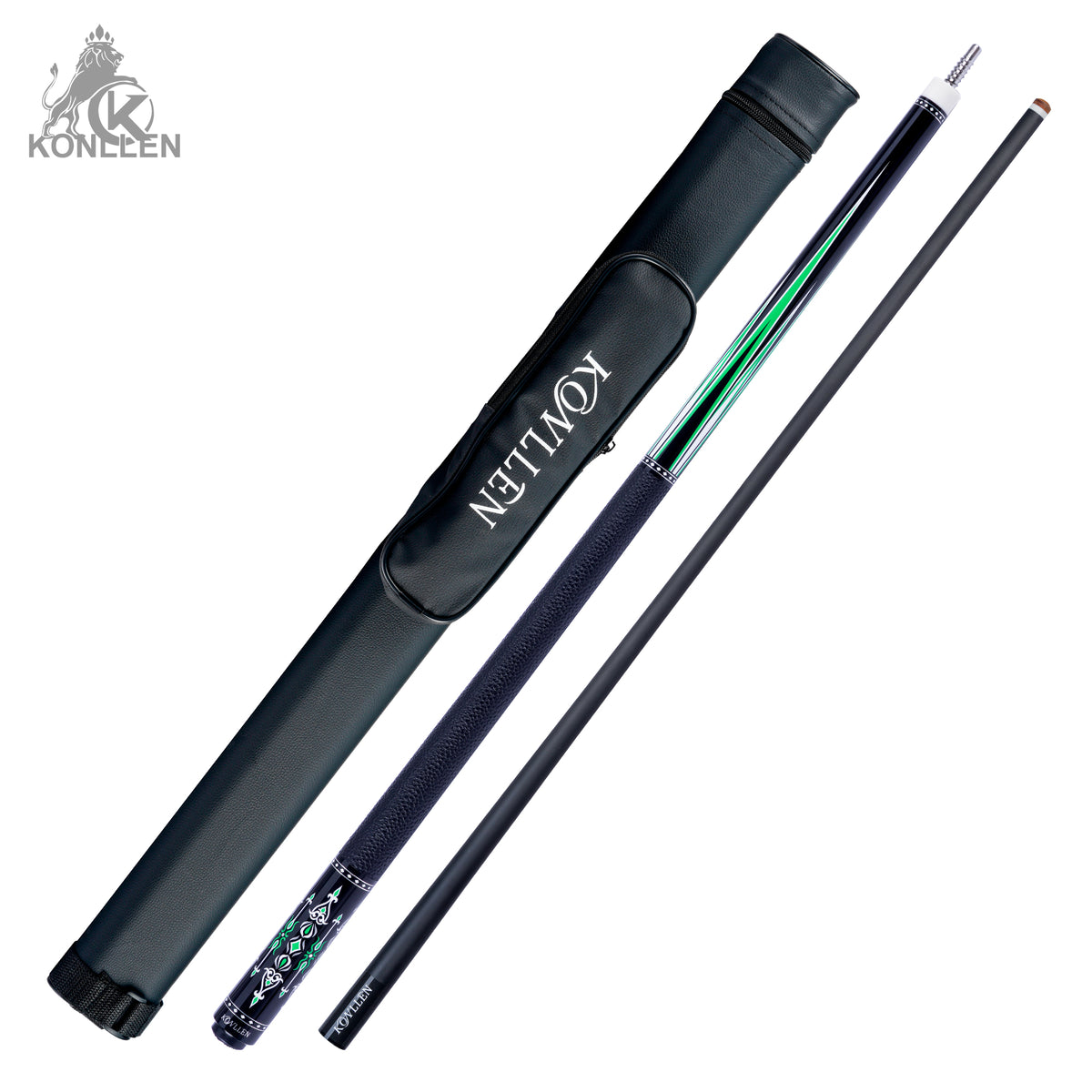 KONLLEN 2.0 Mistral Low Deflection Carbon Fiber Pool Cue with ProTaper Shaft
